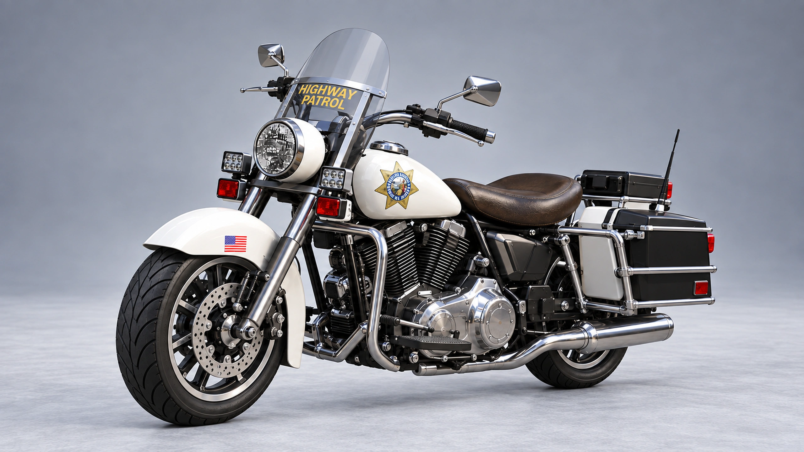 SAHP Police Motorcycle