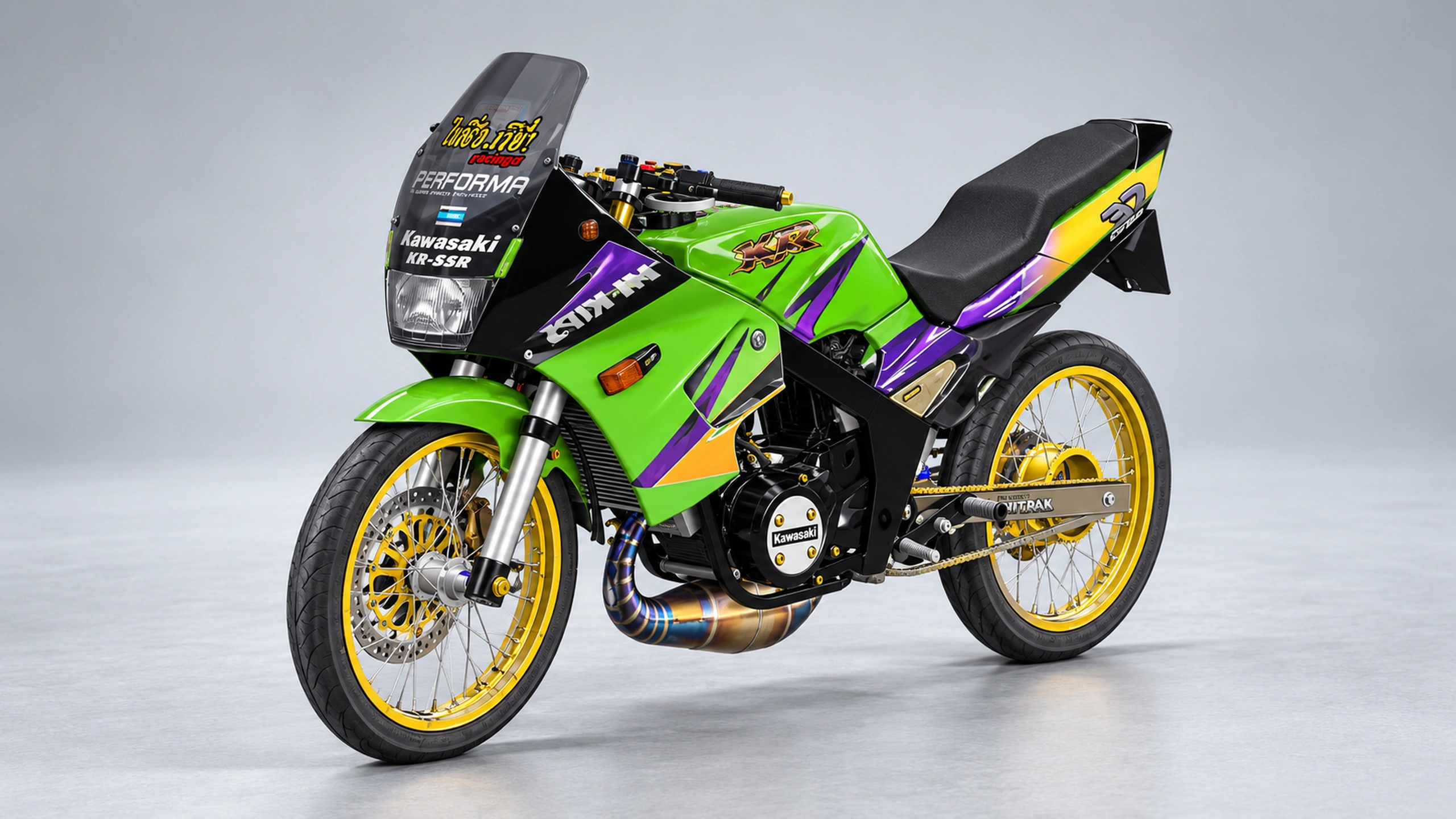 กดเพื่อดูแบบเต็มหน้าจอ Kawasaki KR 150