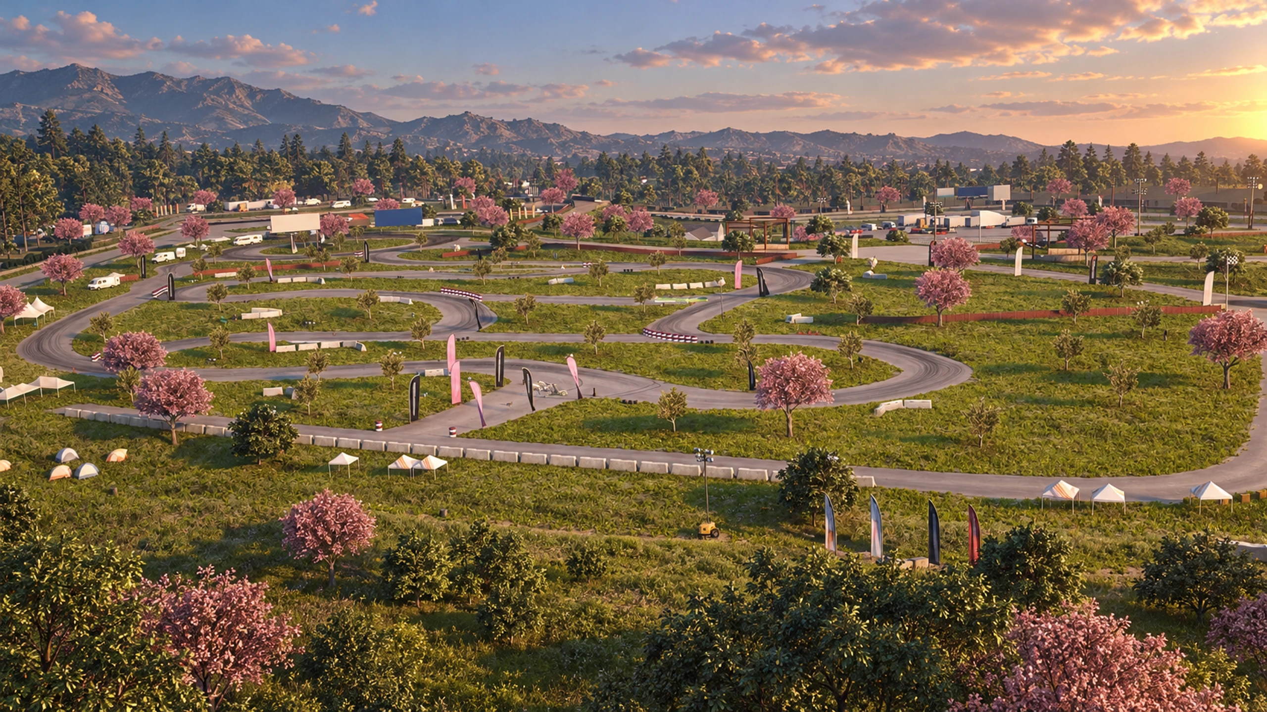 Bấm để xem toàn màn hình Blossom Valley Circuit