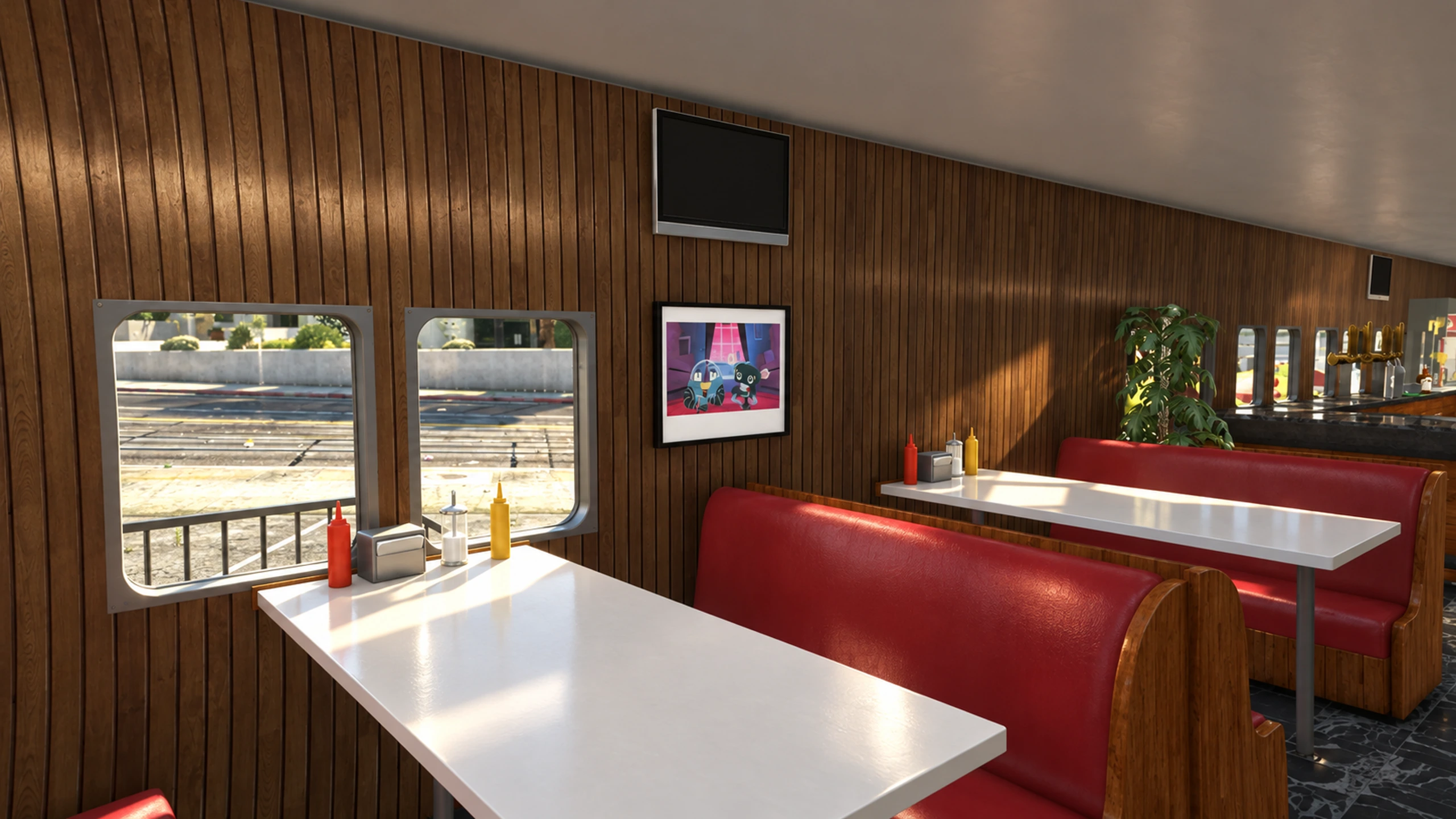 Bấm để xem toàn màn hình Quán bar toa tàu Last Train