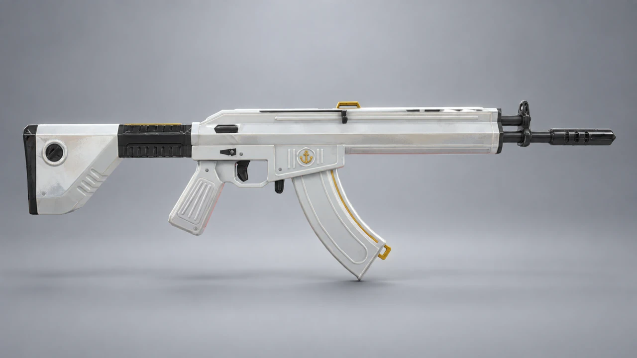Neptune Vandal White Unupgraded (Valorant)