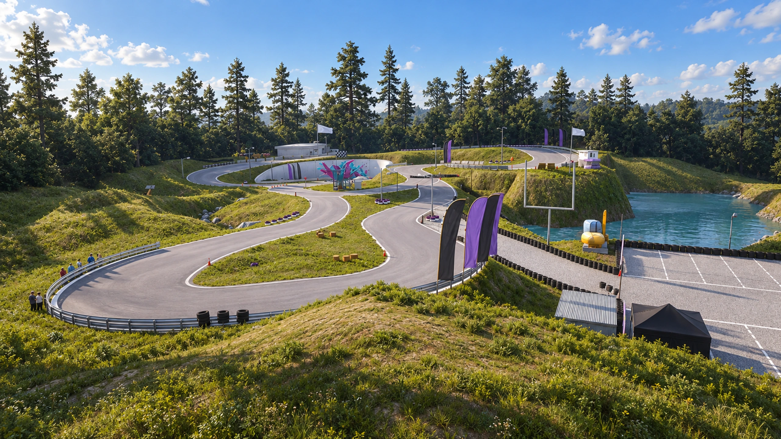 Bấm để xem toàn màn hình Lakeside Drift Arena