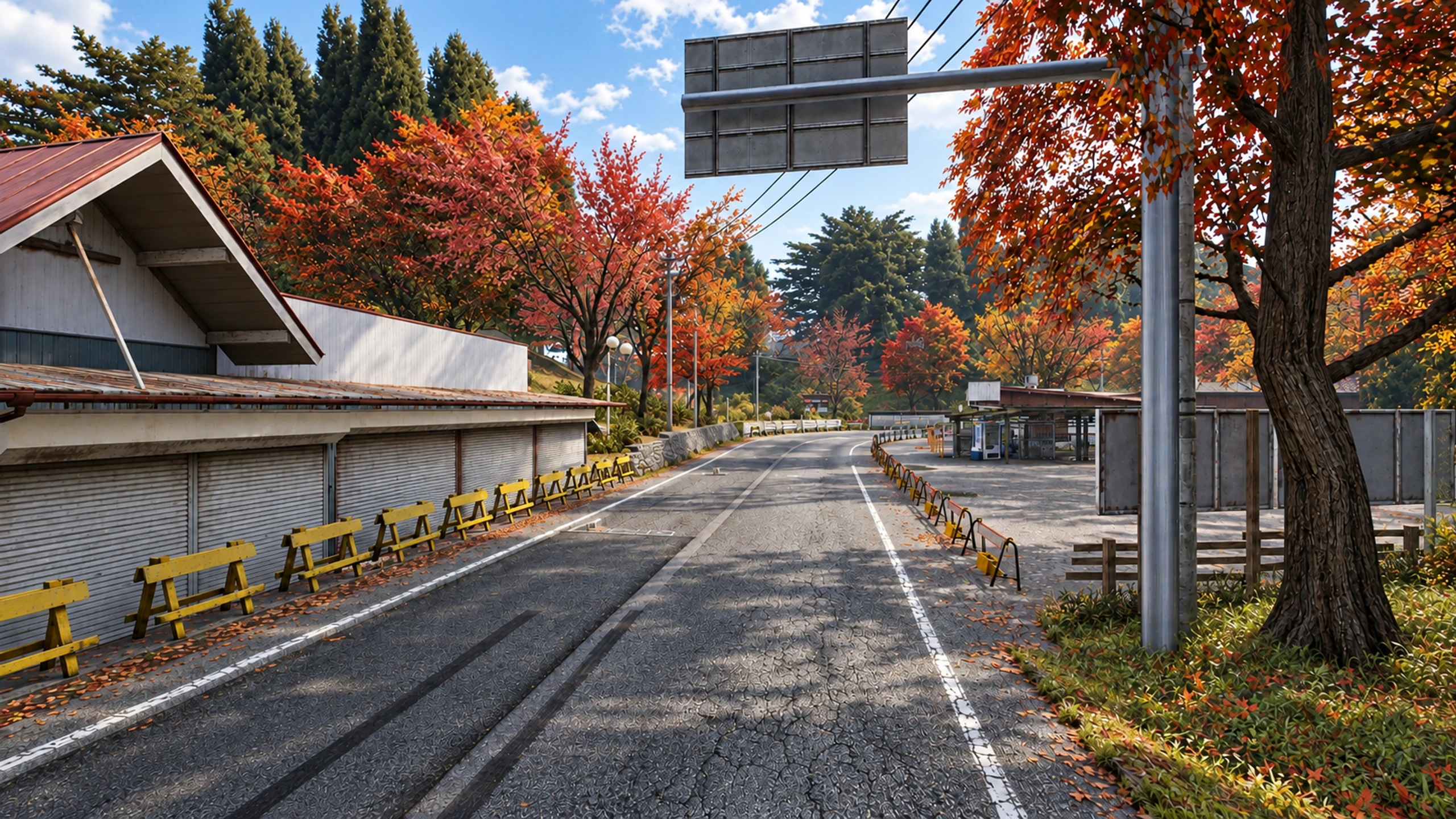 Bấm để xem toàn màn hình Autumn Village Road