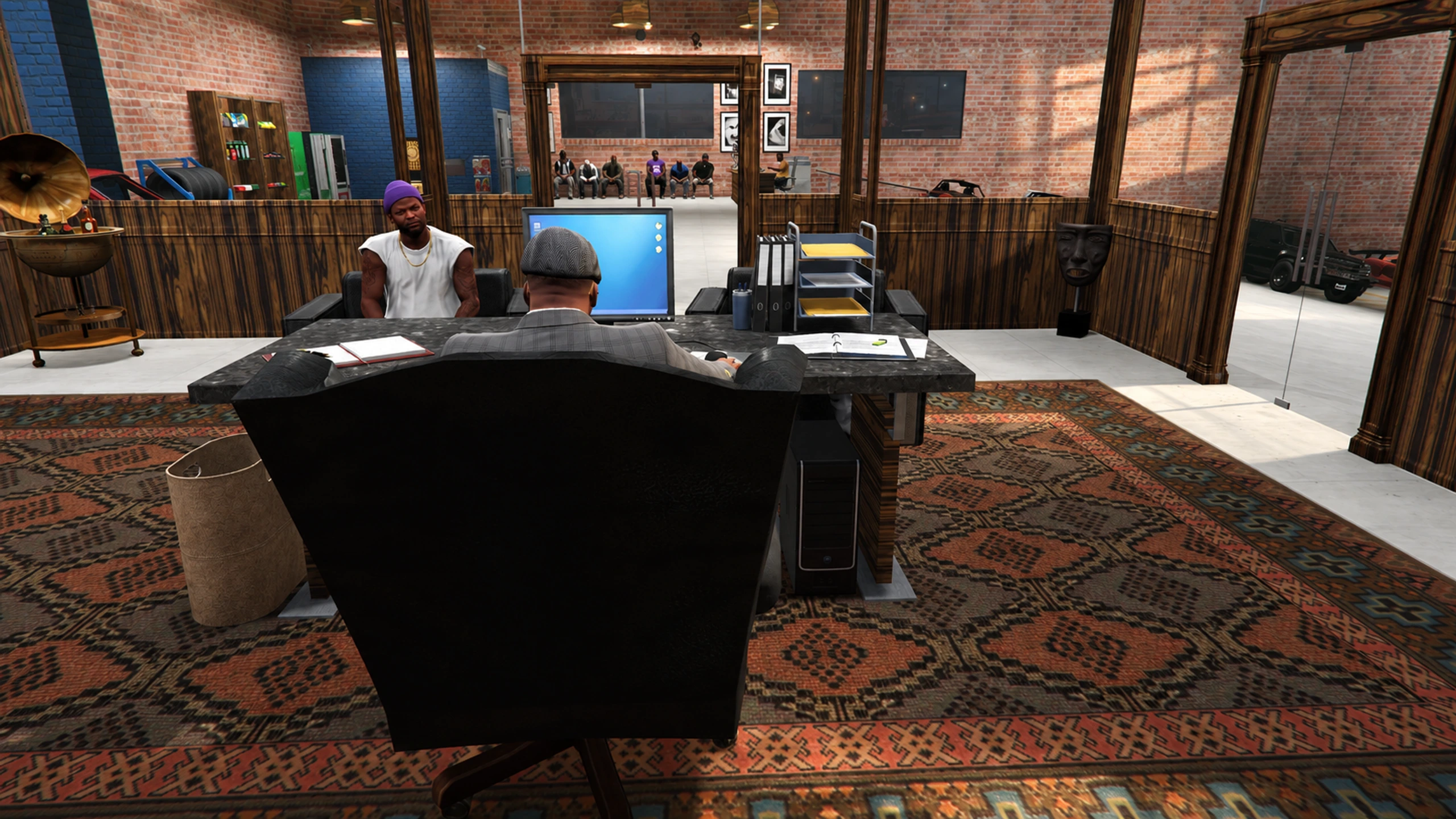 Bấm để xem toàn màn hình Gara nâng cấp phố Grove Street