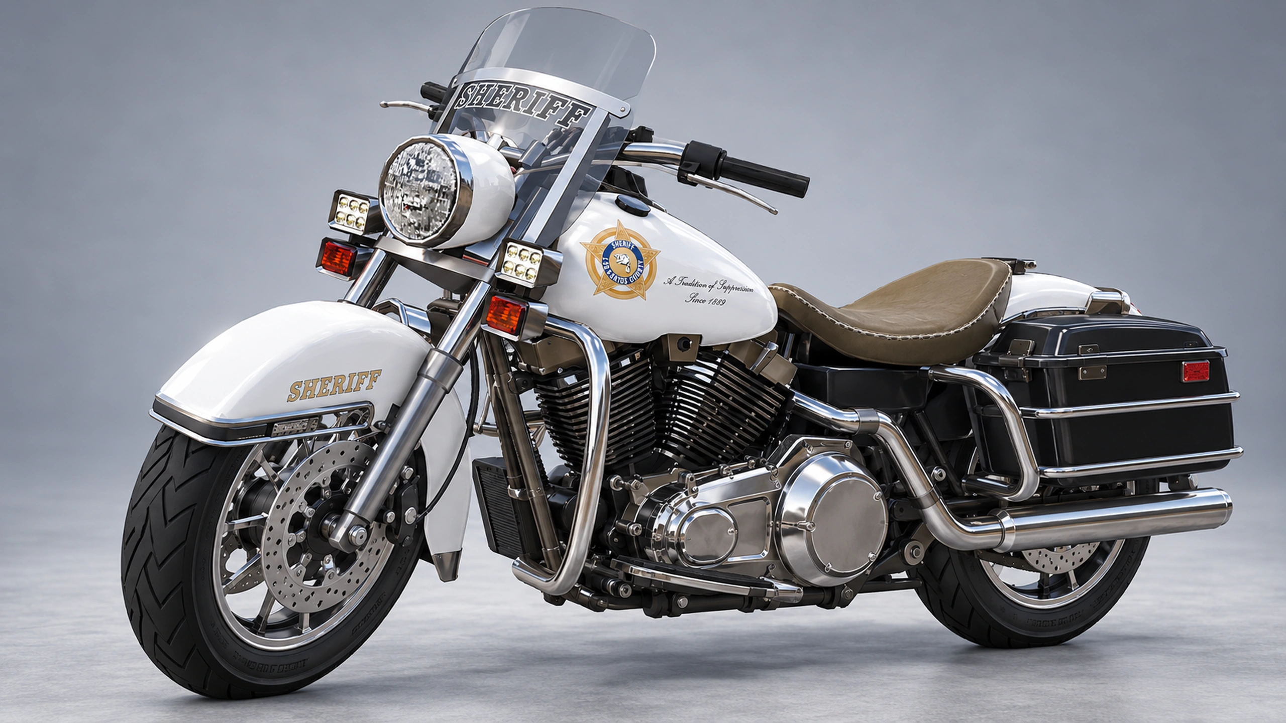 点击以全屏查看 LSSD Police Motorcycle