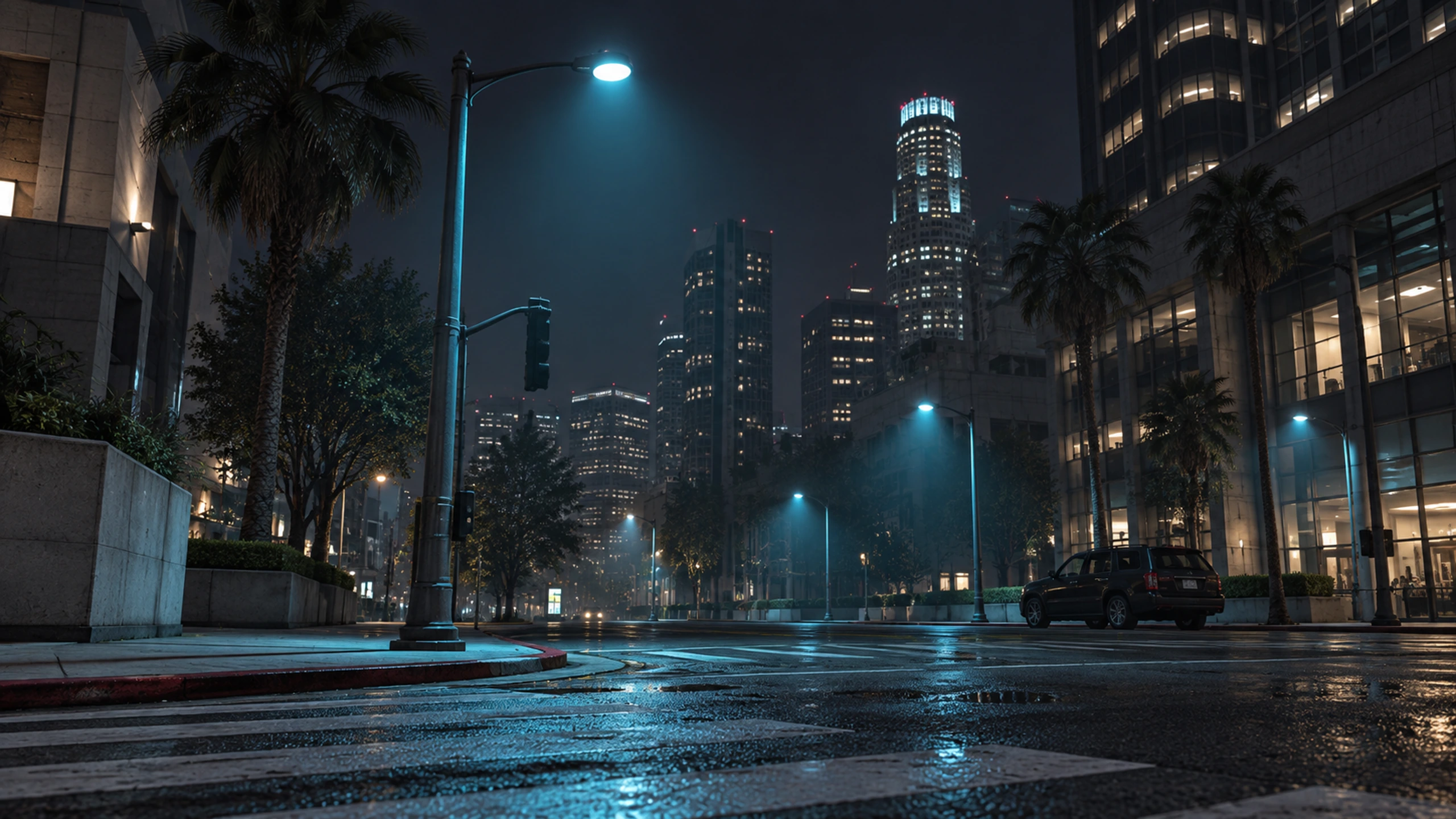 Streetlights — Blue