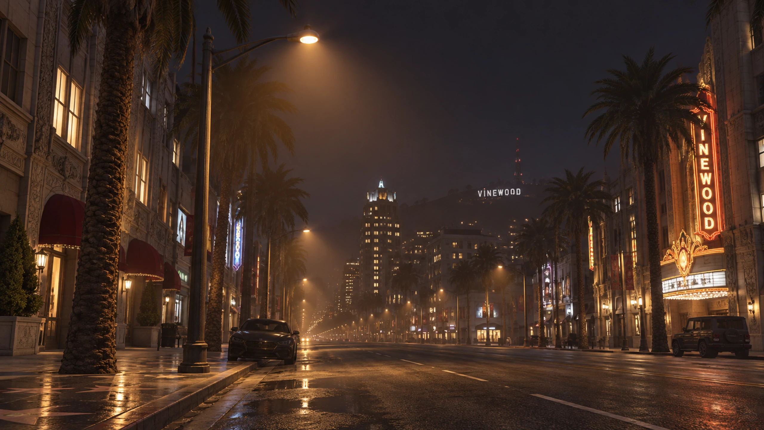 Streetlights — Gold