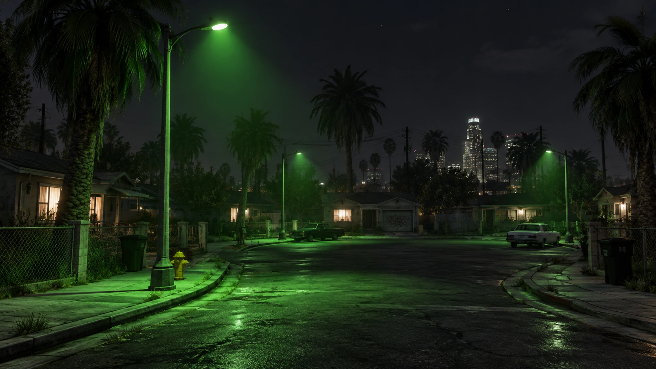 Streetlights — Green (Hood Style)