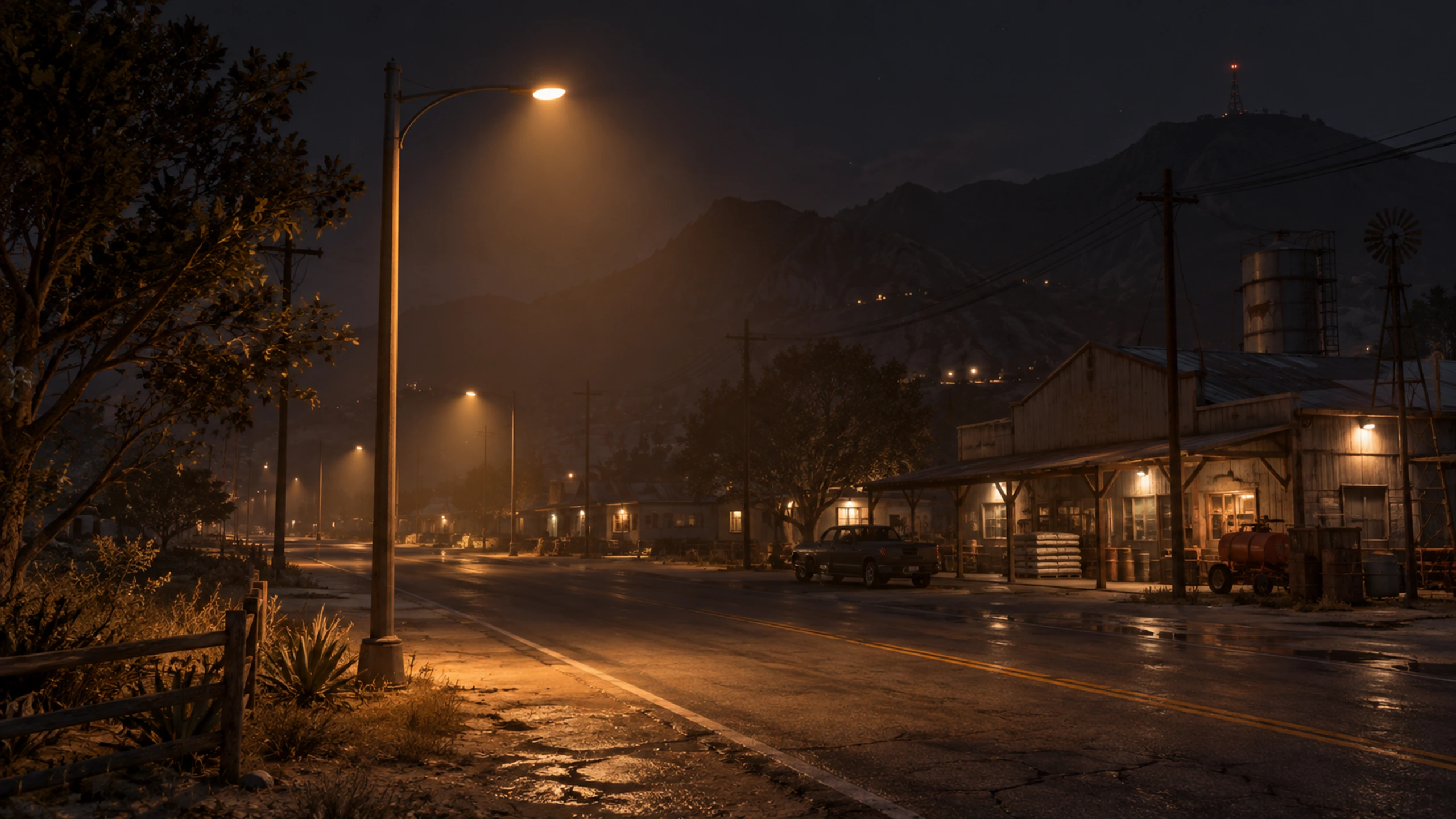 Streetlights — RDR2