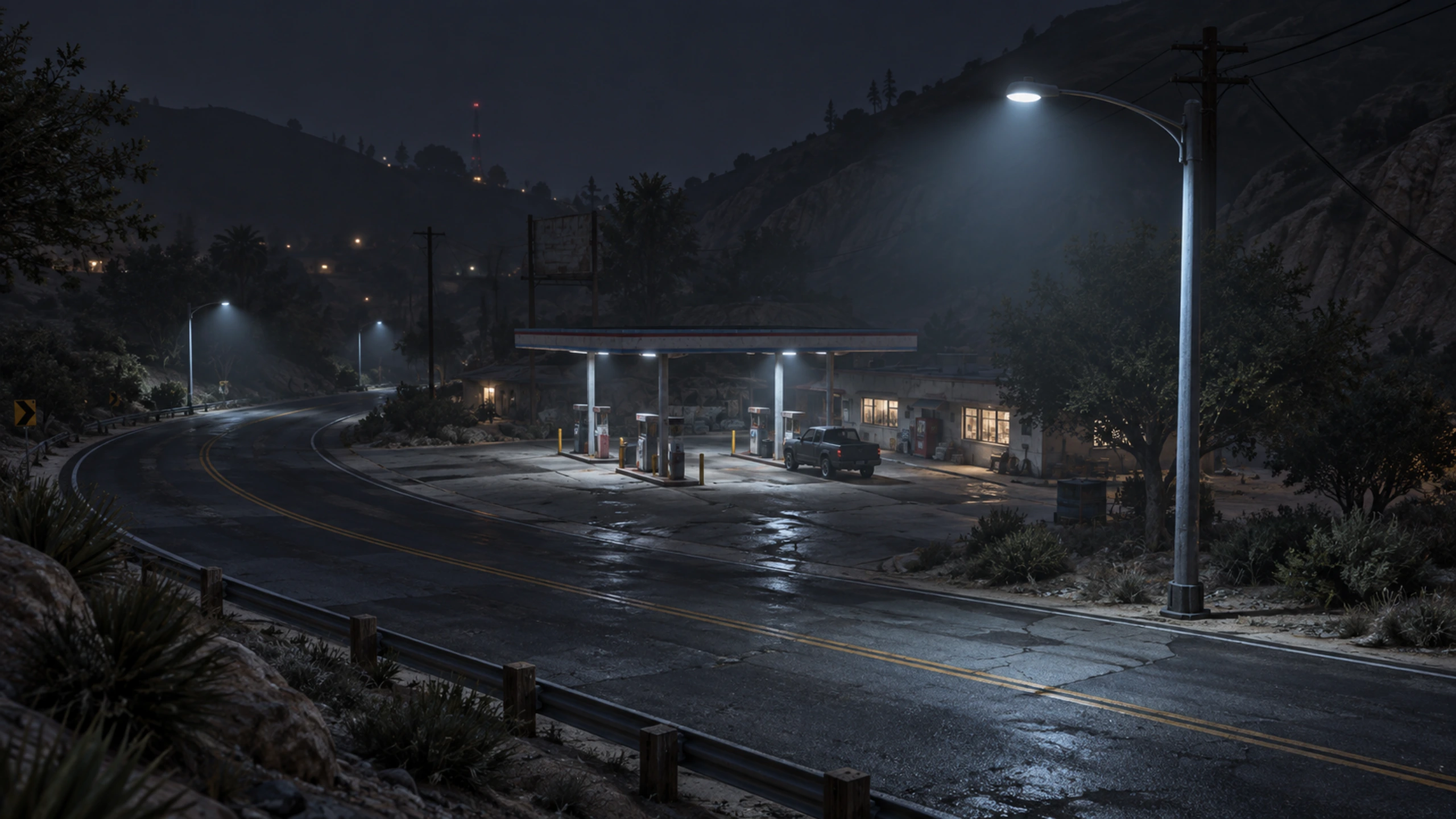 Streetlights — SkyBlue