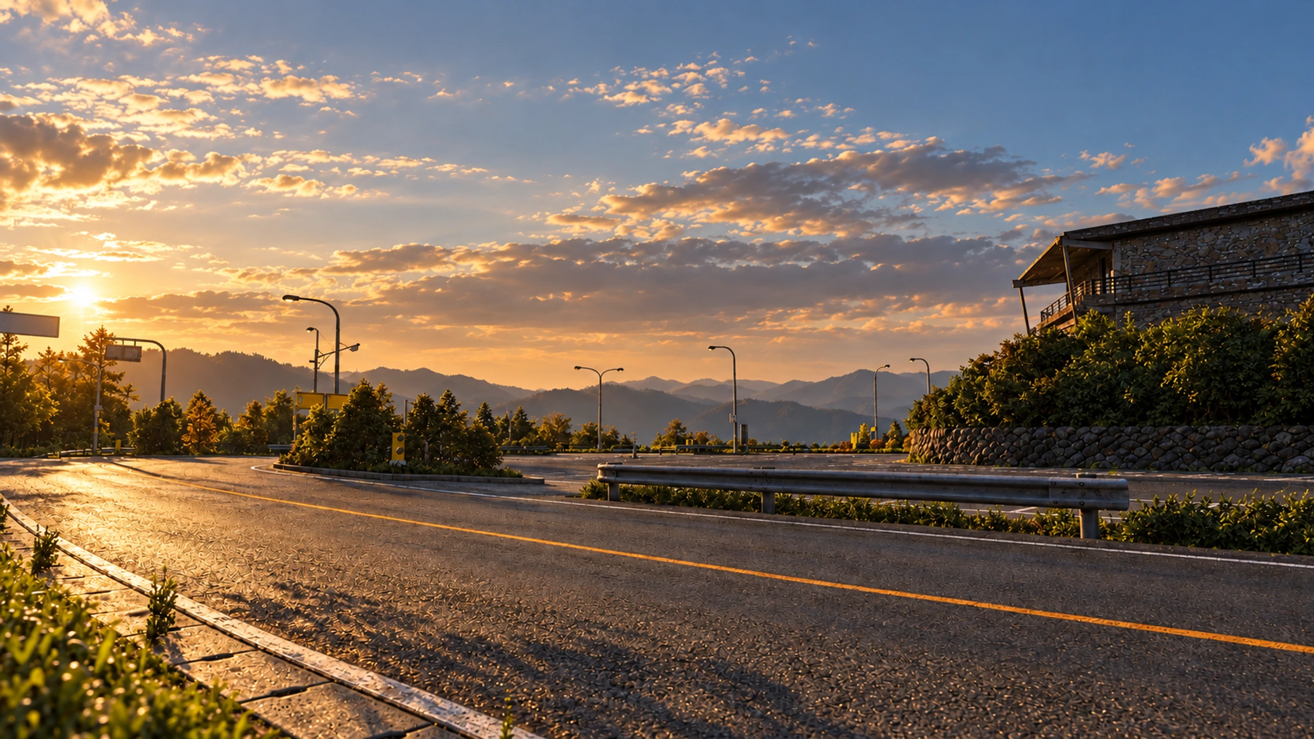 Bấm để xem toàn màn hình Sunset Summit Road