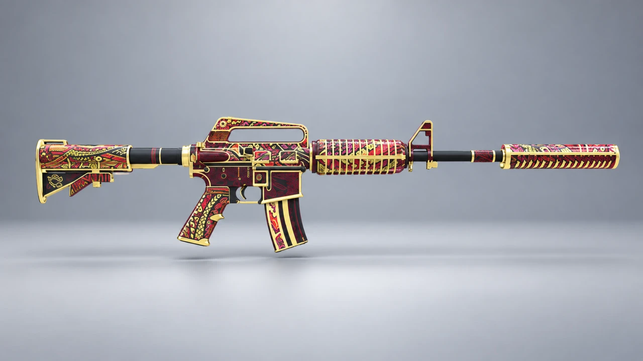 M4A1-S - Chantico's Fire
