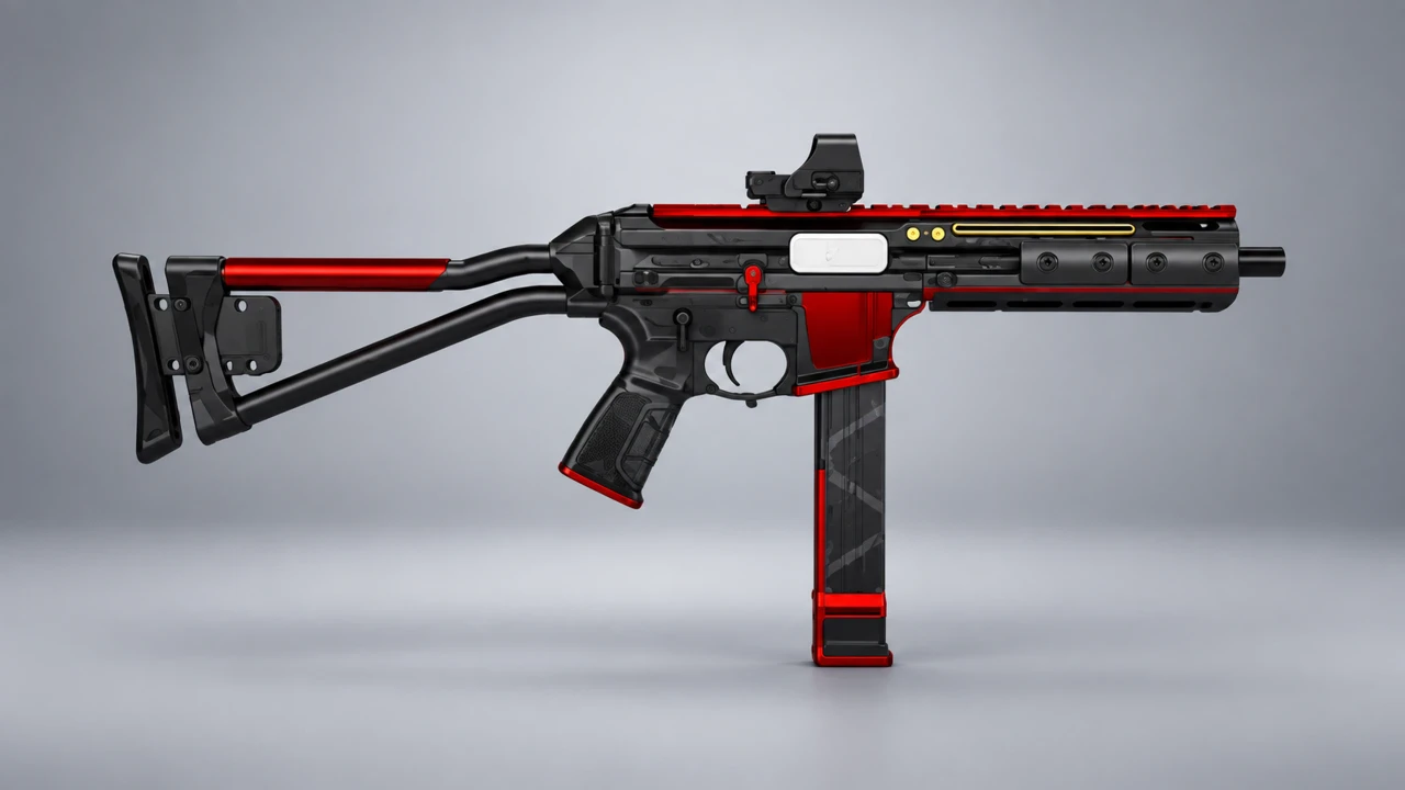 SMG-45 Red Phoenix