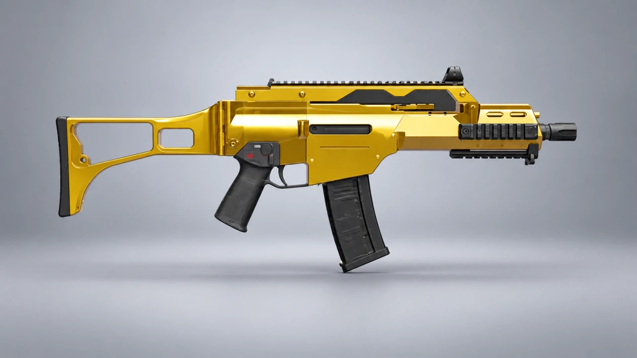 H&K G36C Pure Gold
