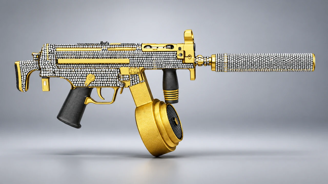 MP5K Kim Cương Vàng