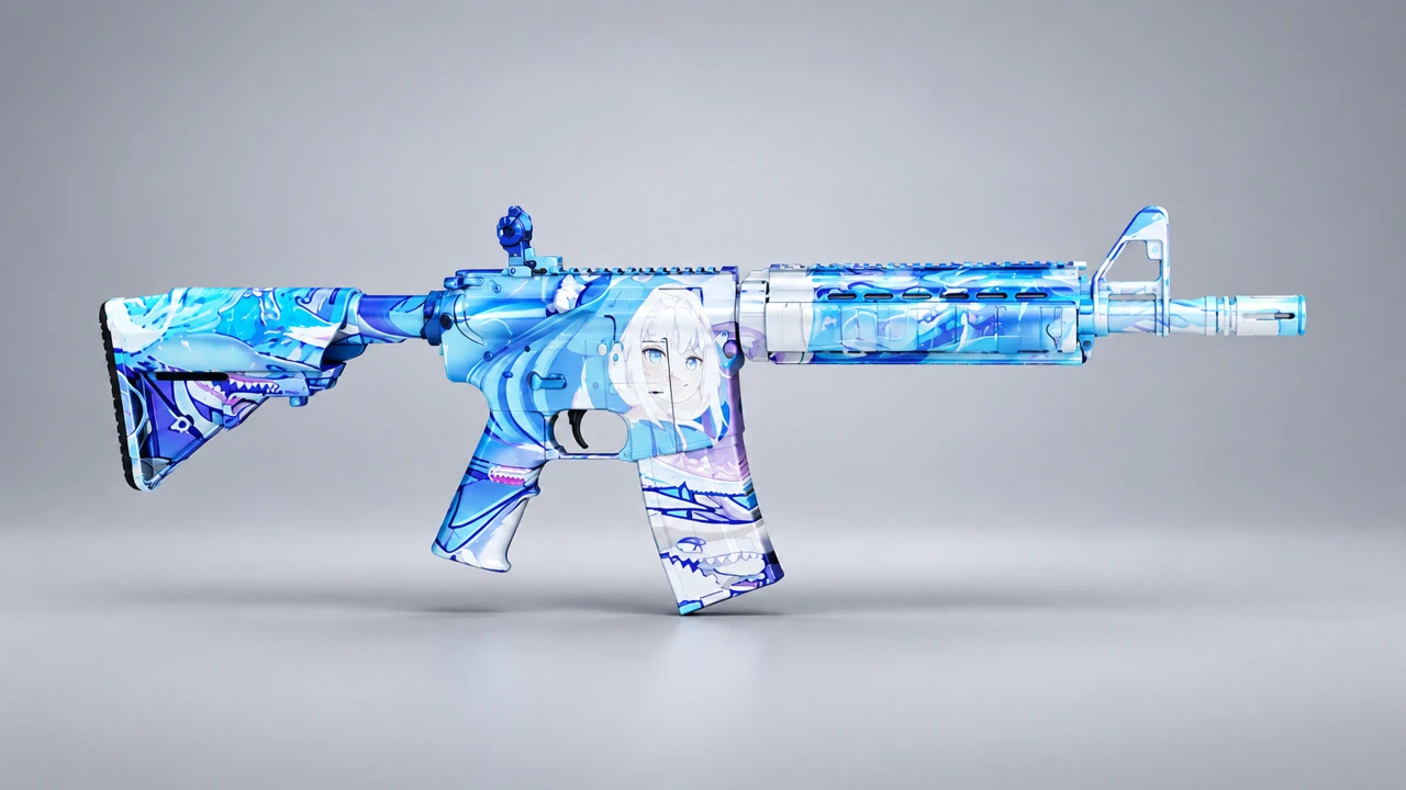 M4A1 Gawr Gura