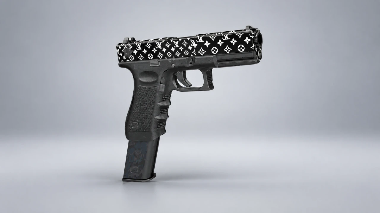 Glock Monogram Đen Trắng