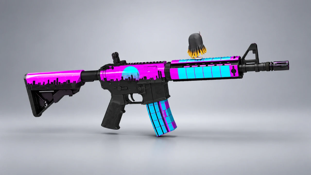 M4A4 Nezuko Retro Wave