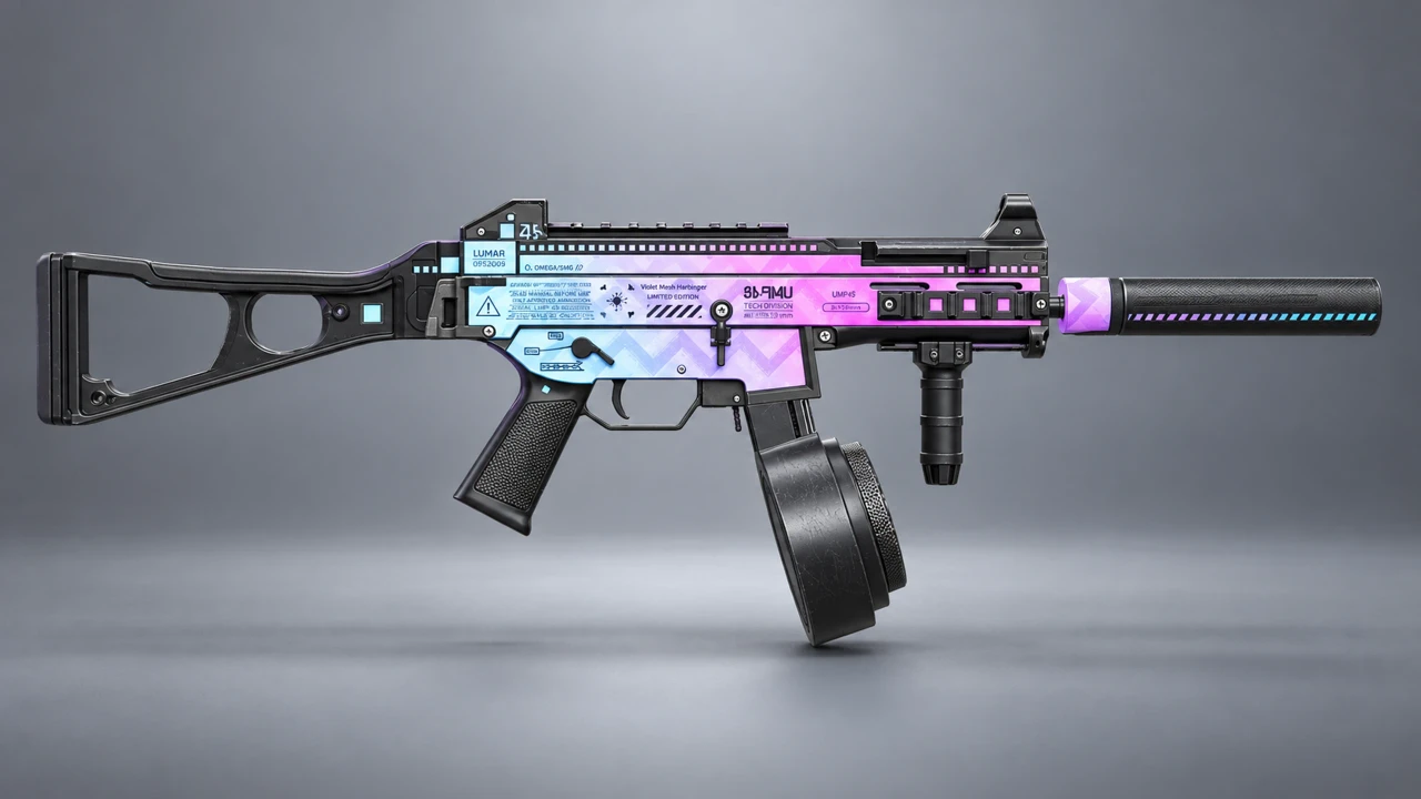 UMP-45 Violet Mech