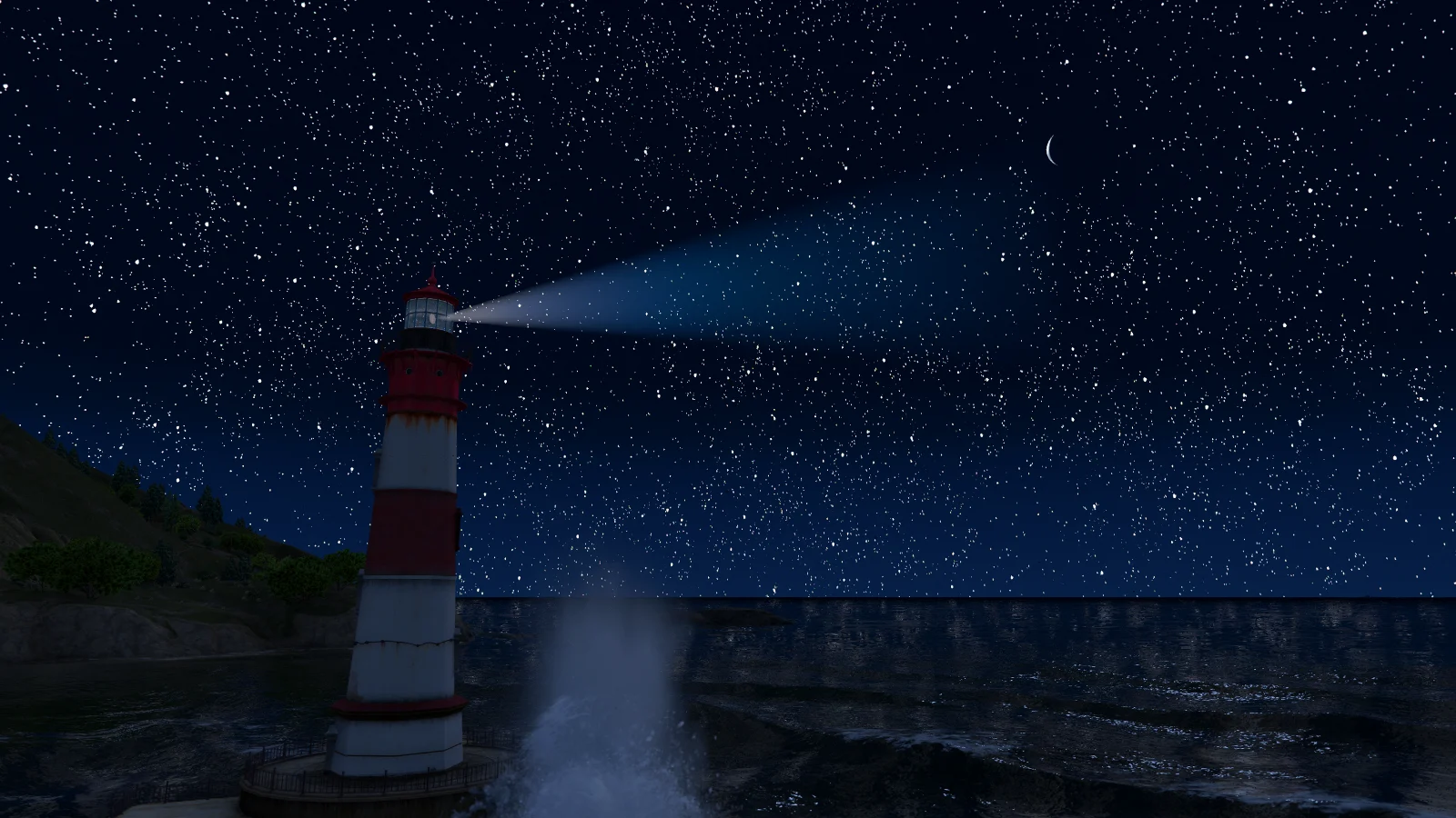 Starlit Coast