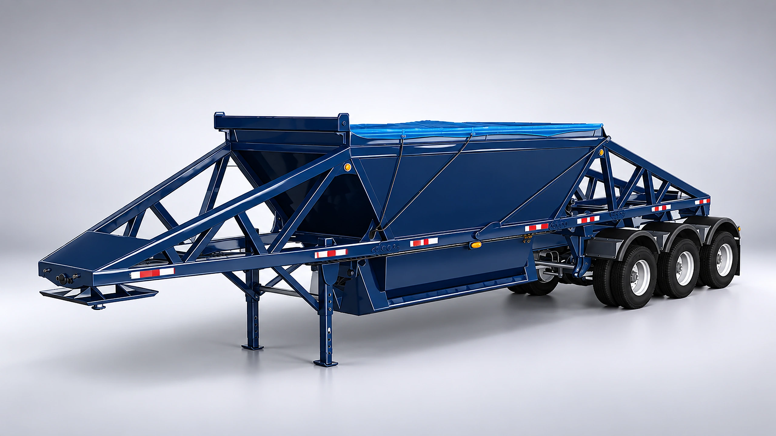 Bottom-Dump Hopper Trailer