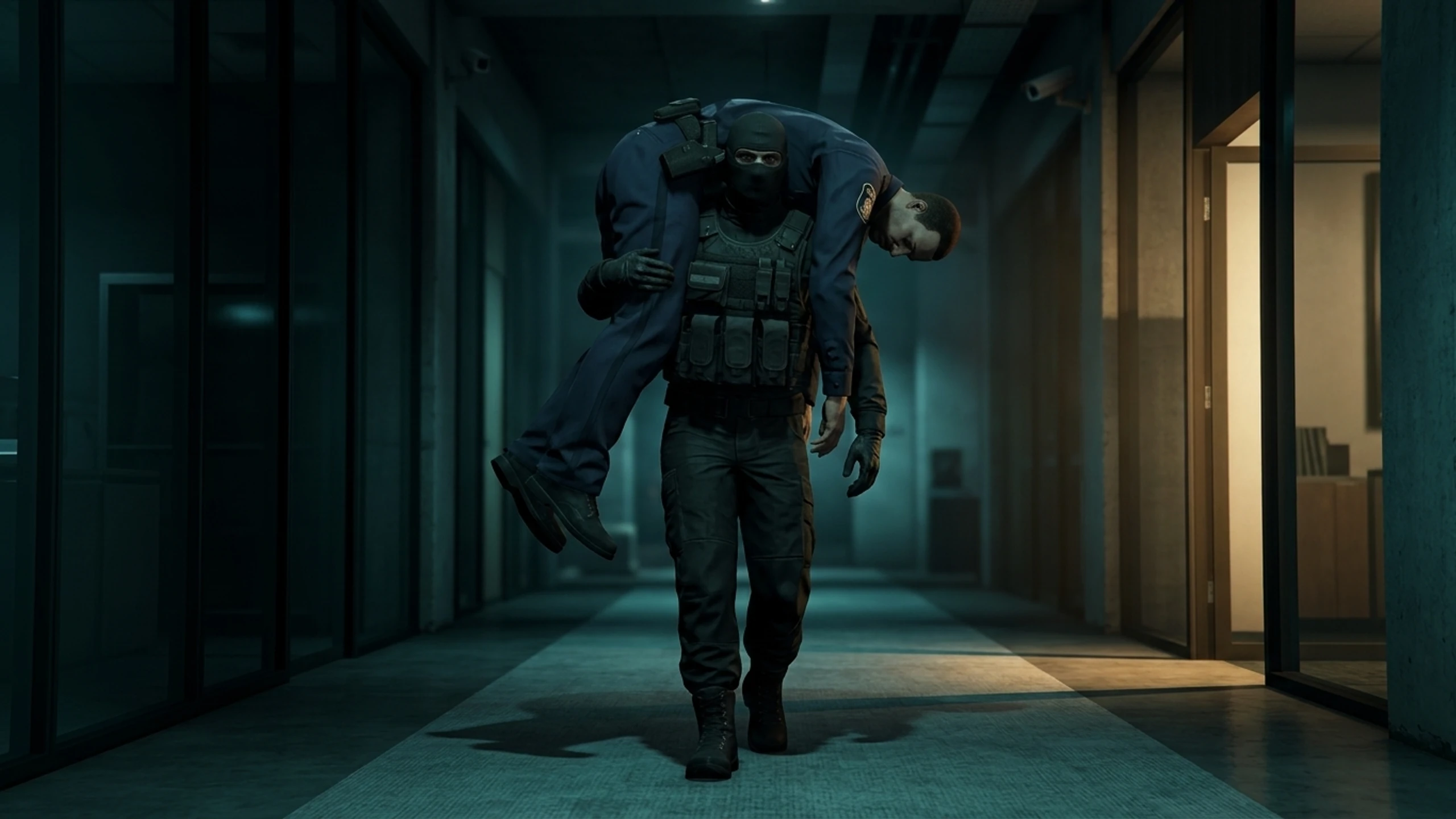 Carry Bodies — Pick up and put the body in the car