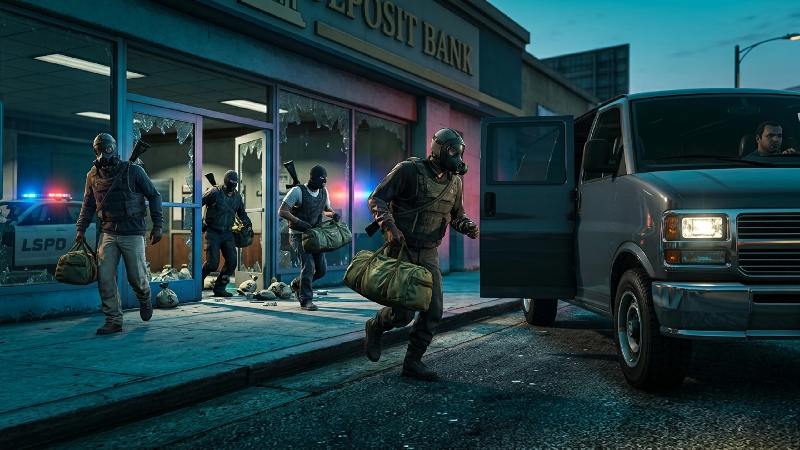Deposit Bank Heists — Banque de dépôt