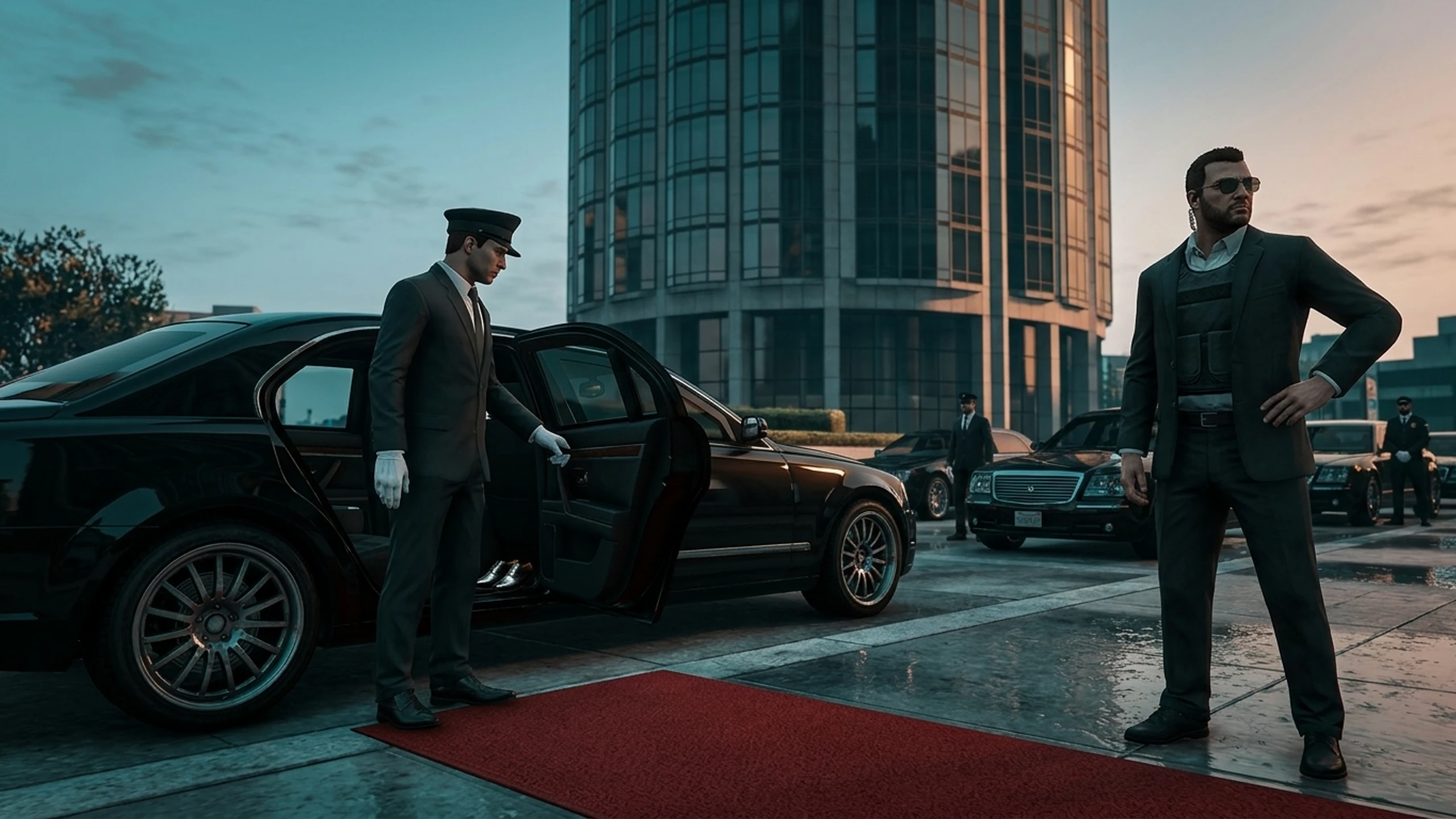 Executive VIP — Xe sang, tài xế và vệ sĩ