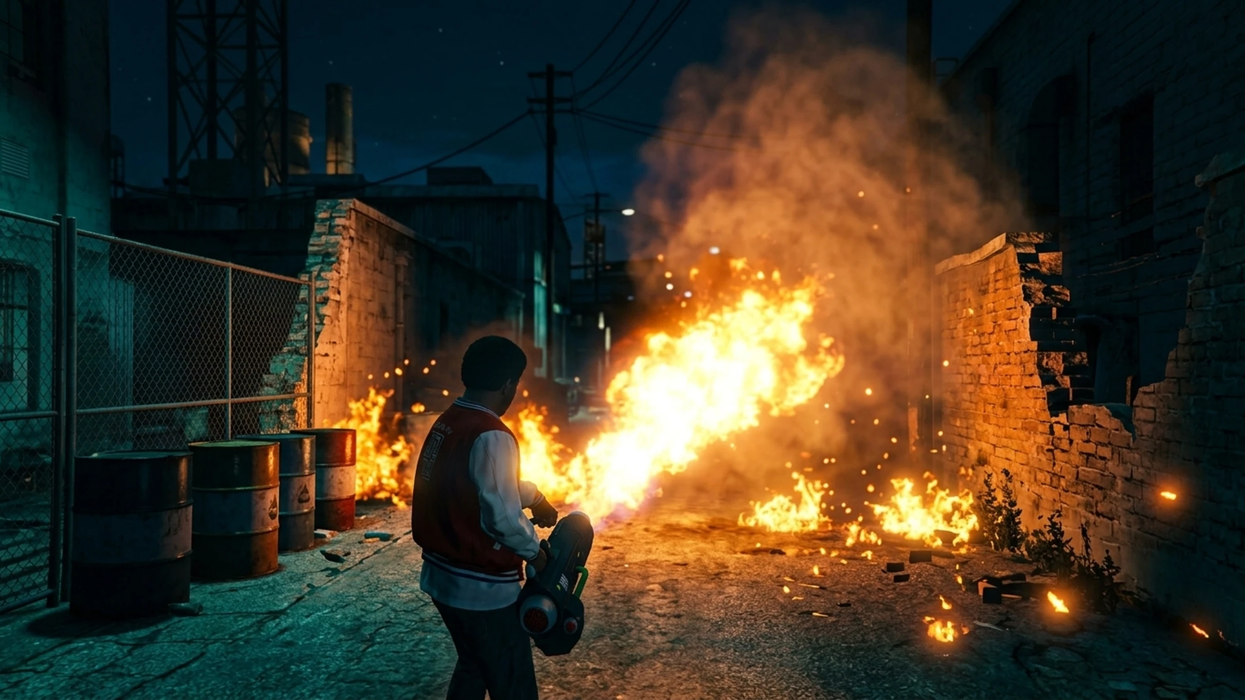 Flamethrower — 火焰喷射器