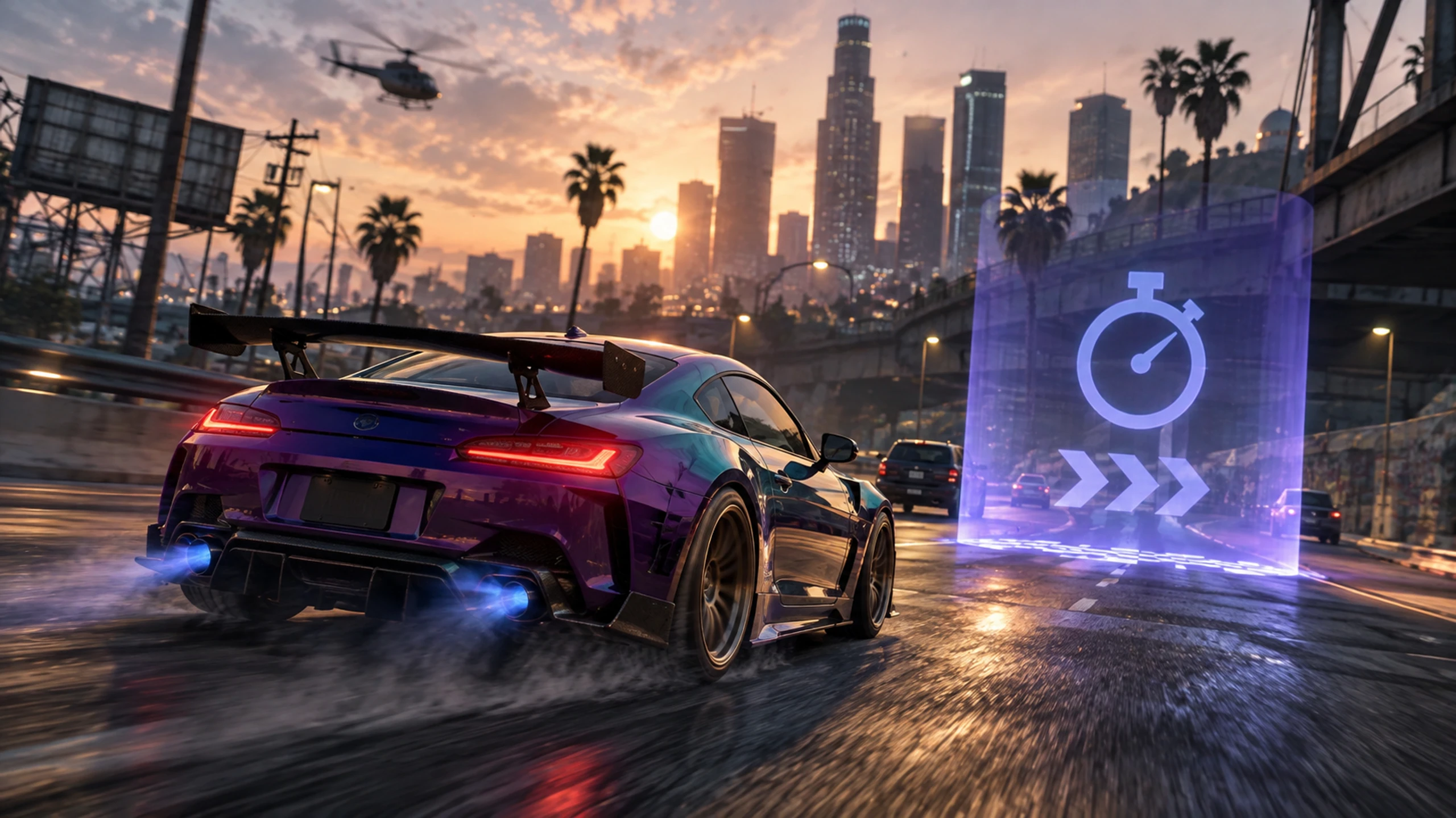 GTAO Time Trials — 온라인 타임 레이스