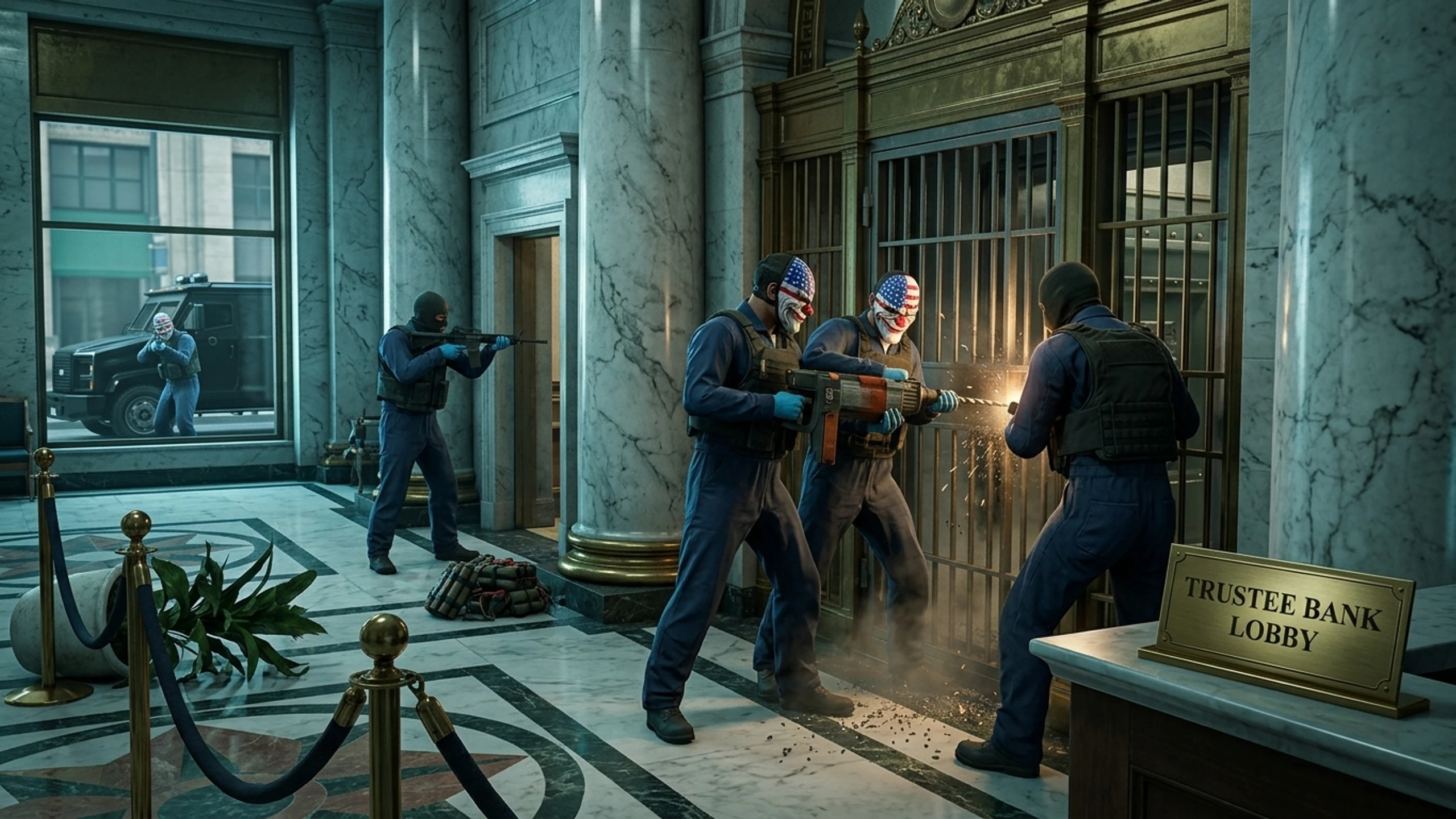 Harvest & Trustee — Bank robbery