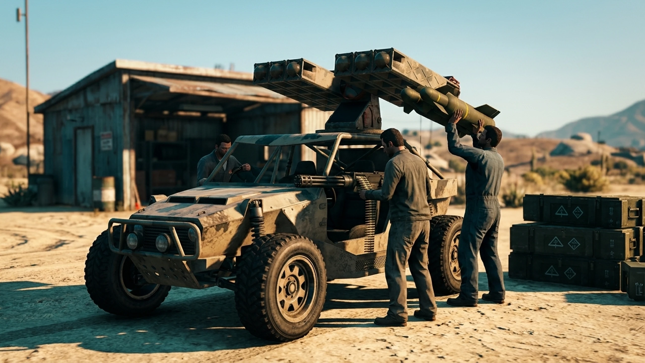 Limited Vehicle Ammo — Giới hạn đạn trên xe