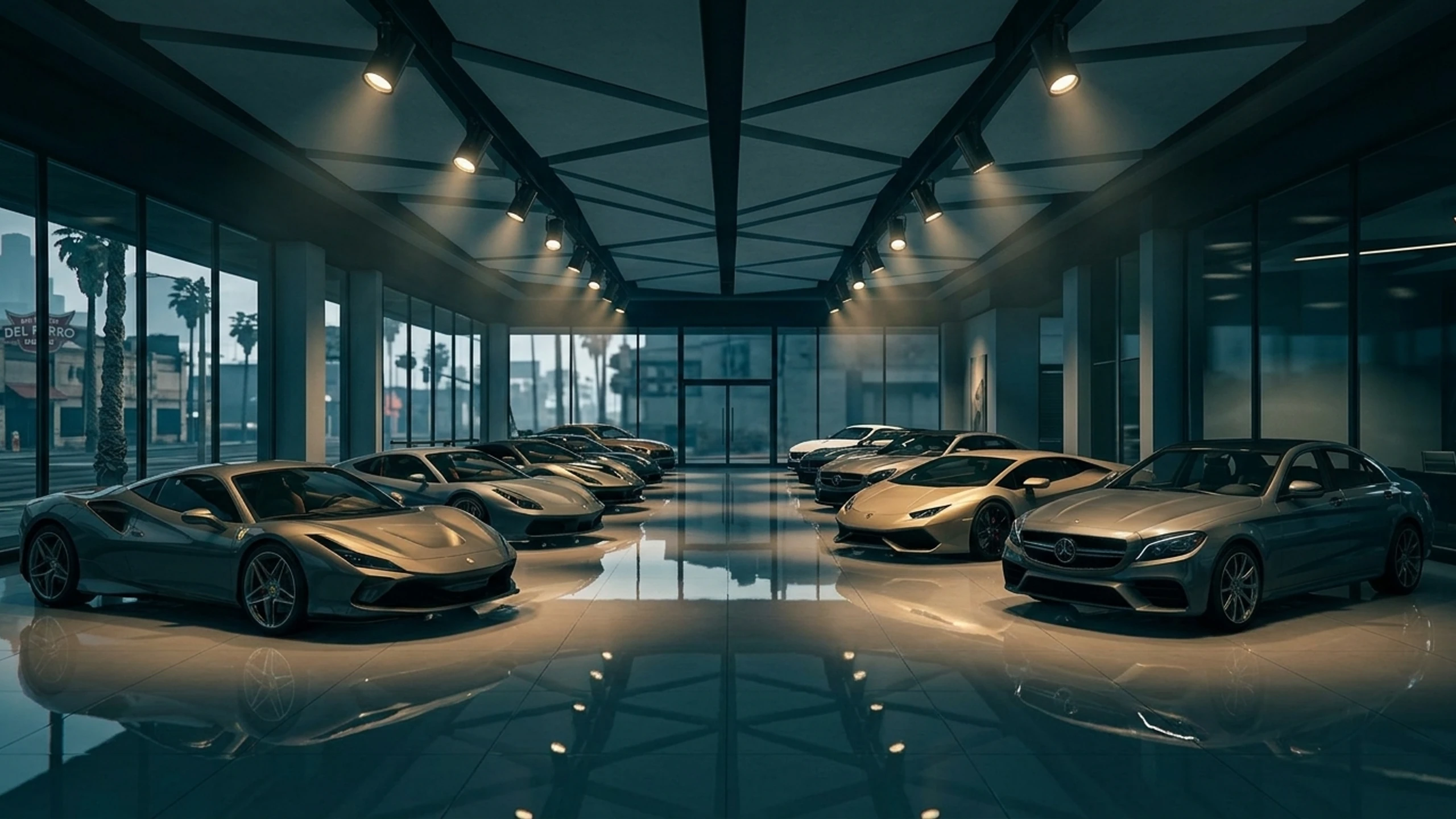 Los Santos Dealerships — Mua bán xe