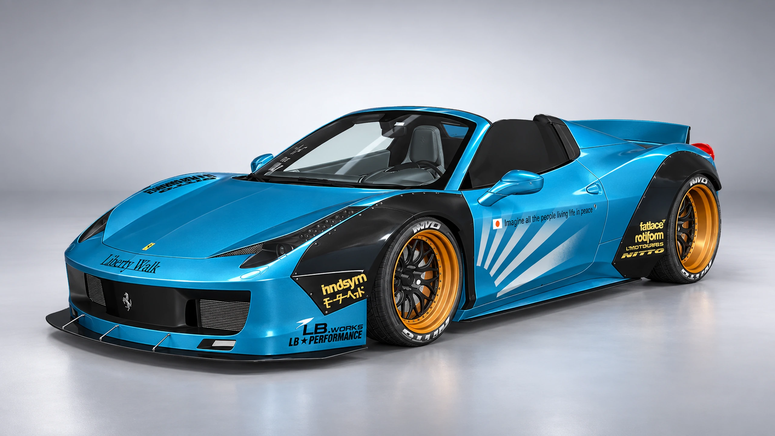 Ferrari 458 Spider Liberty Walk