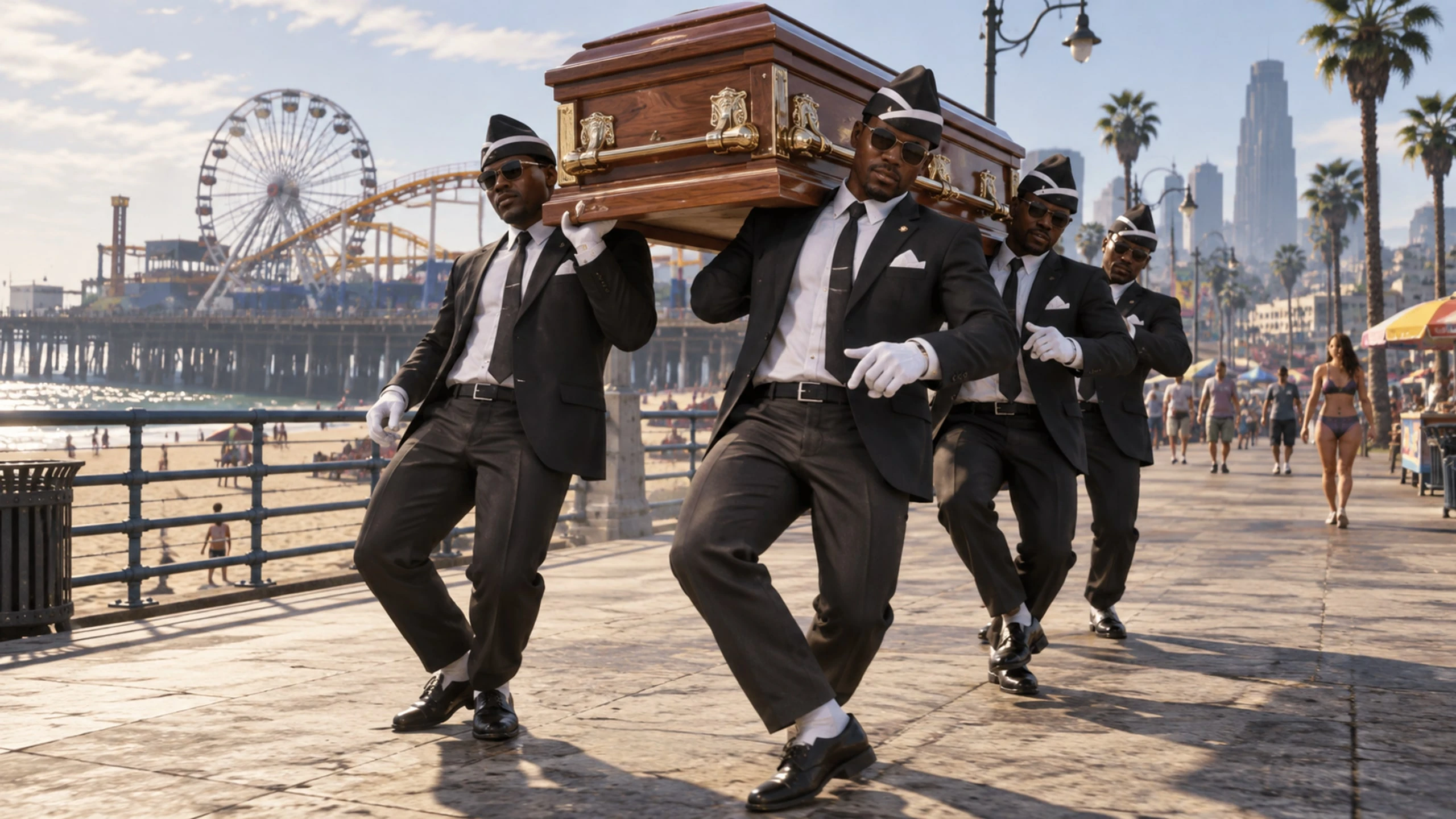 Bấm để xem toàn màn hình Coffin Dance — Điệu nhảy khiêng quan tài