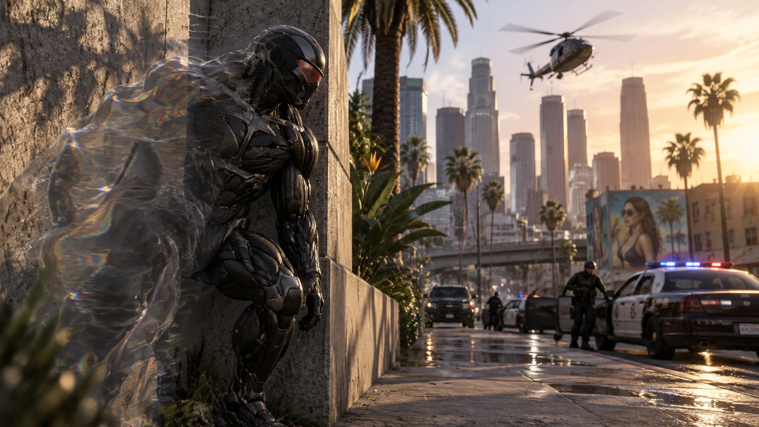 클릭하면 전체 화면으로 보기 Crysis Nanosuit — 스텔스 nanosuit