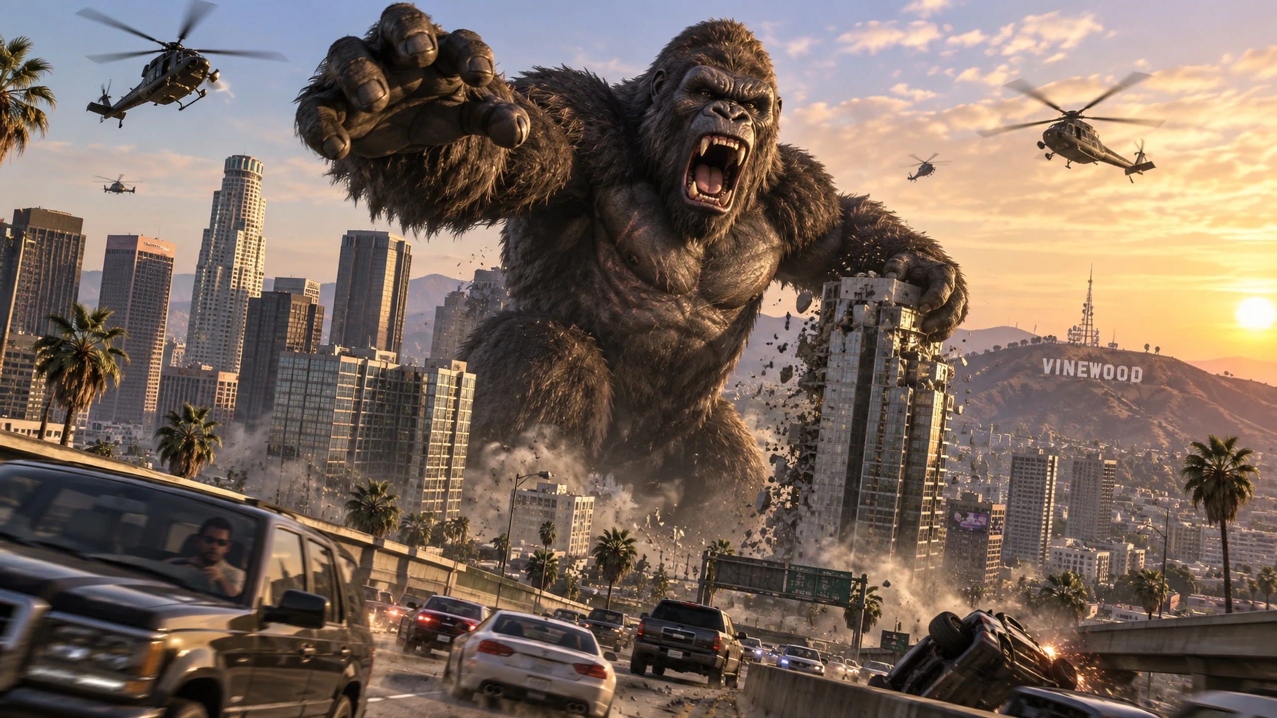 Appuyez pour voir en plein écran King Kong — Devenez une bête géante