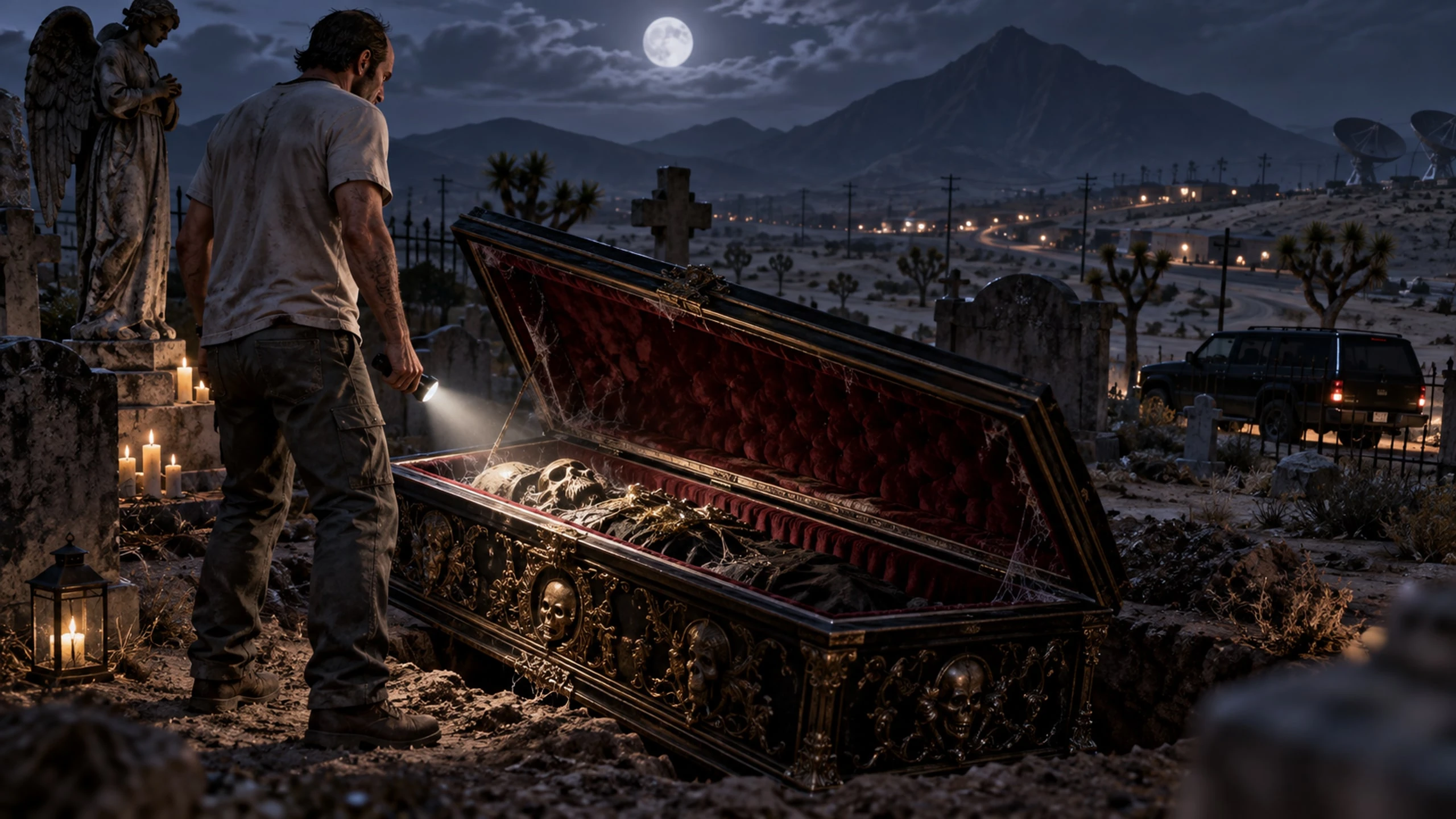 Appuyez pour voir en plein écran Secret Coffin — Cercueil mystère
