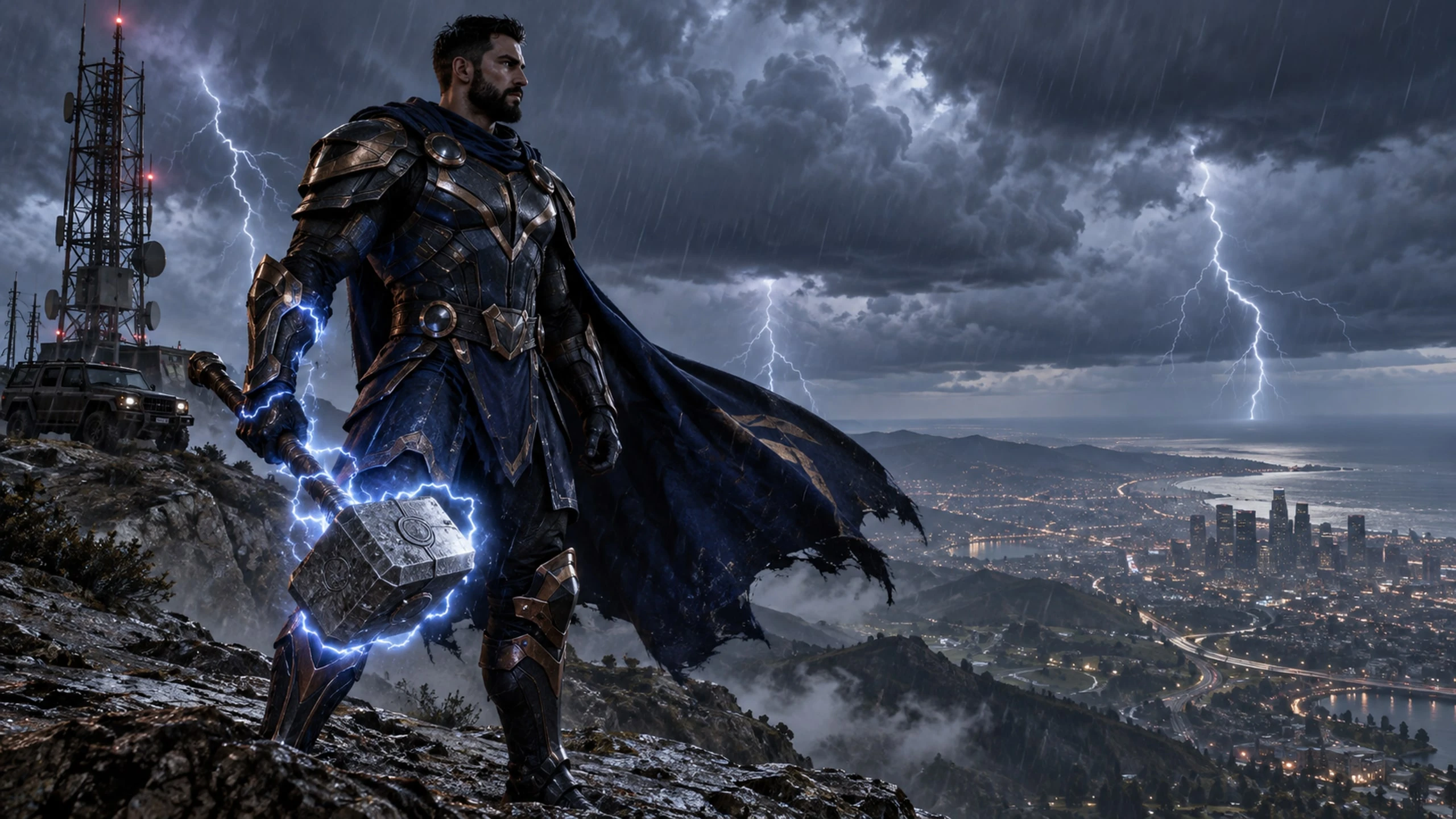 Thor — Búa thần và sấm sét