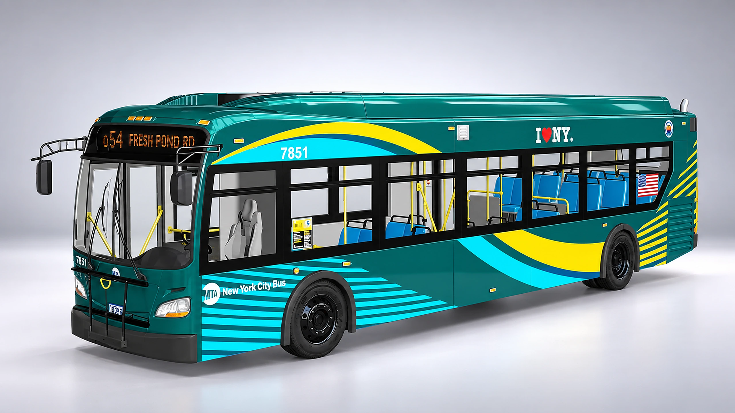 Bấm để xem toàn màn hình NYC MTA Bus