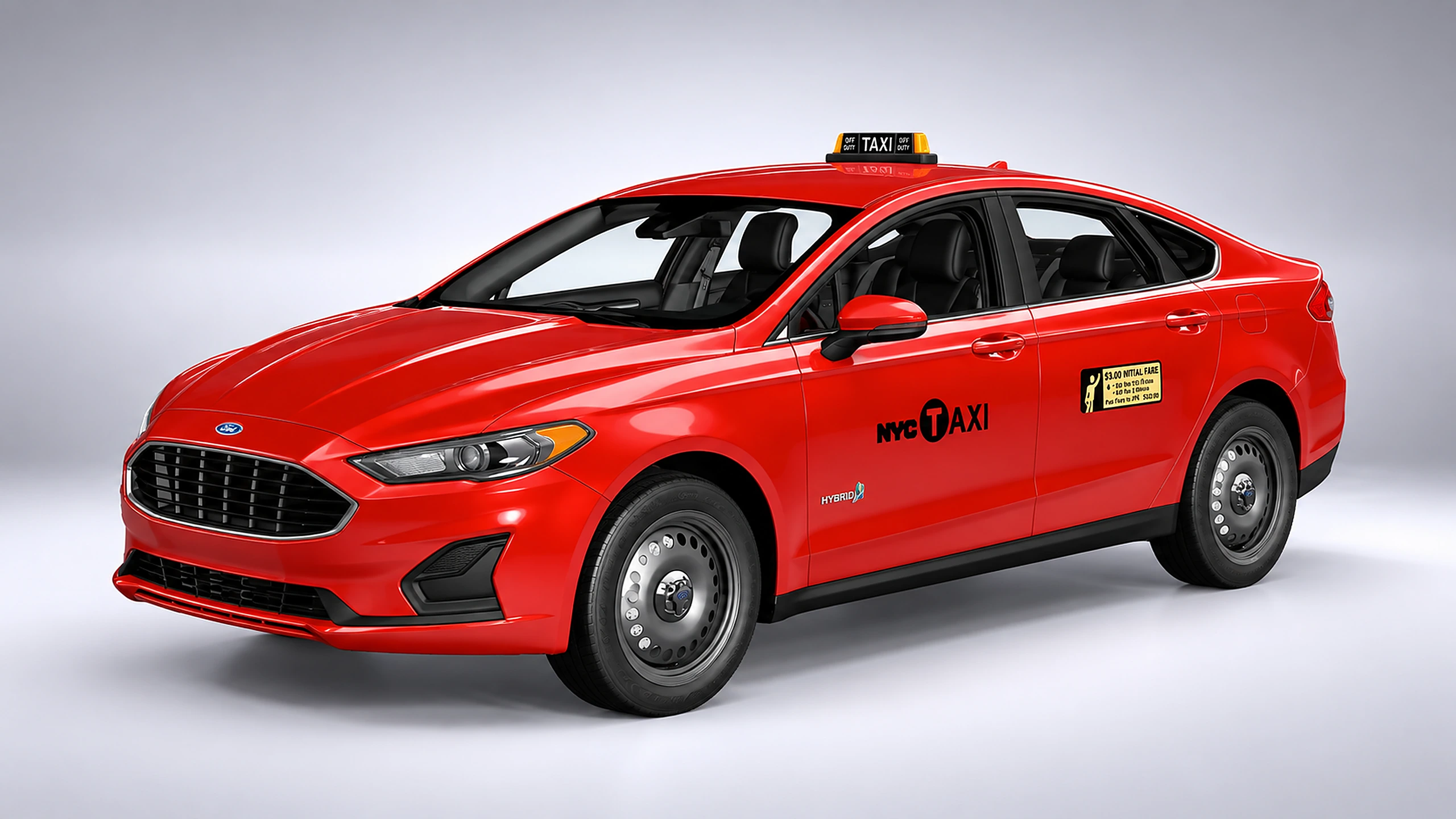 Ford Fusion Hybrid NYC Taxi