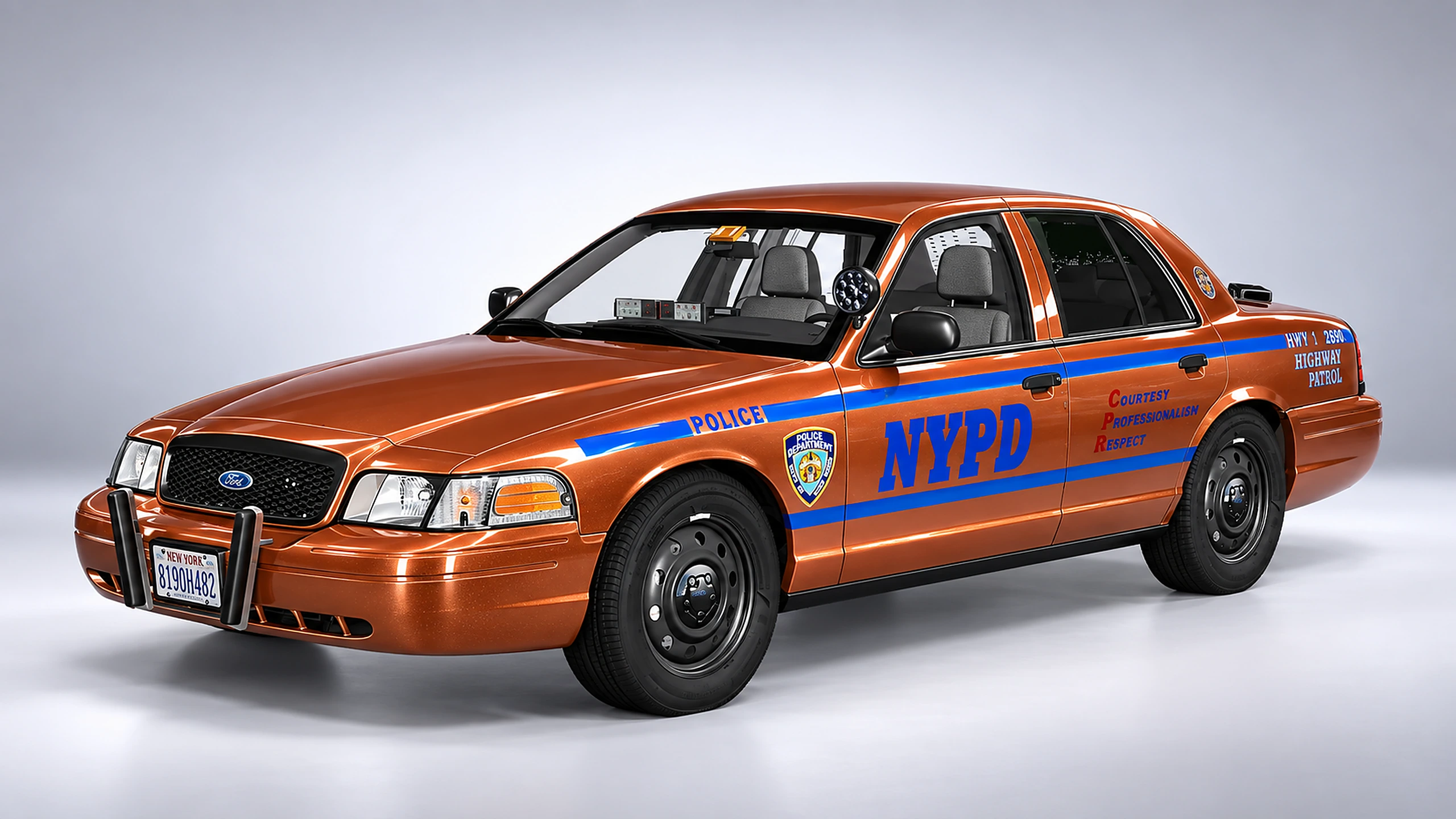 Ford Crown Victoria NYPD Slicktop