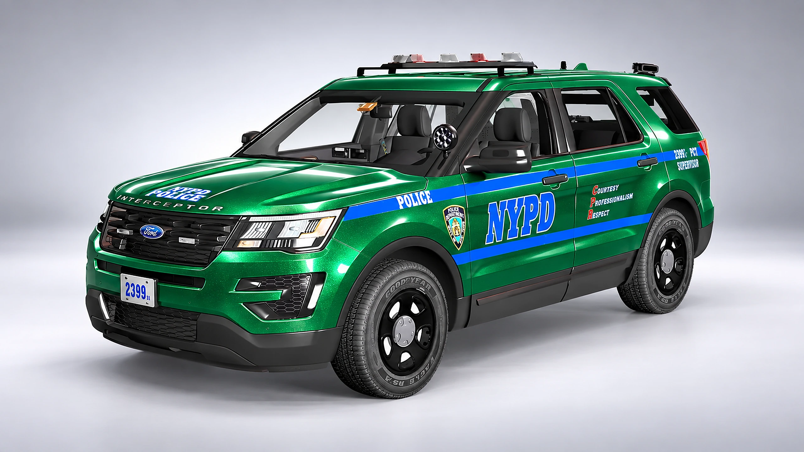 Bấm để xem toàn màn hình Ford Police Interceptor Utility (NYPD)