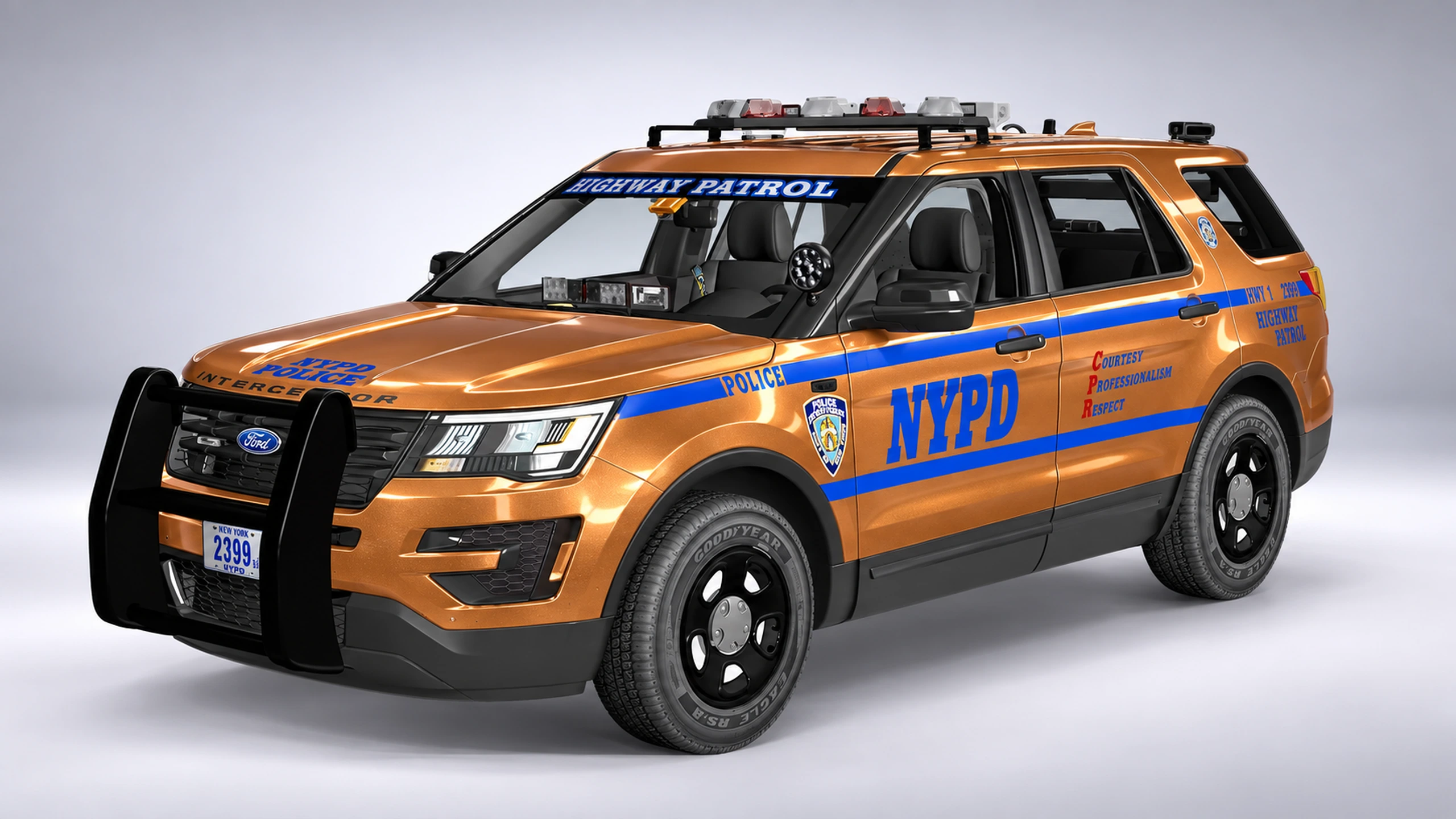 Ford Police Interceptor Utility (NYPD Highway)