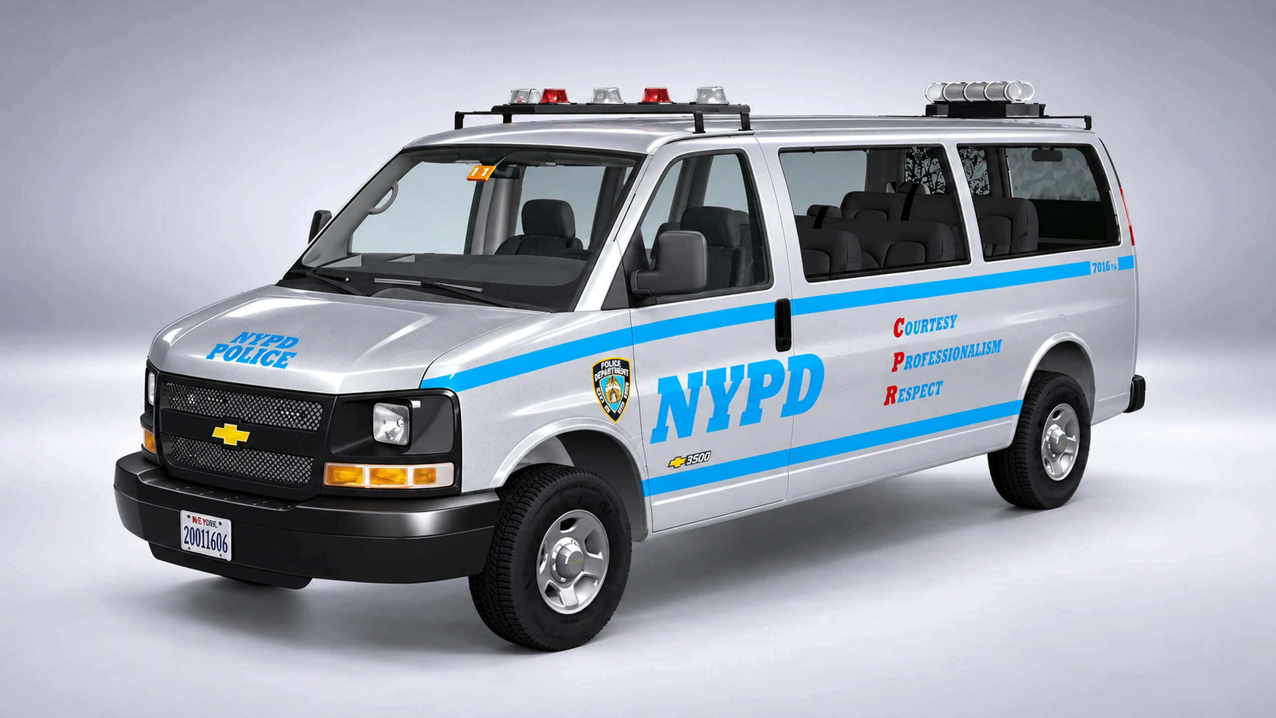 Appuyez pour voir en plein écran Chevrolet Express (NYPD)