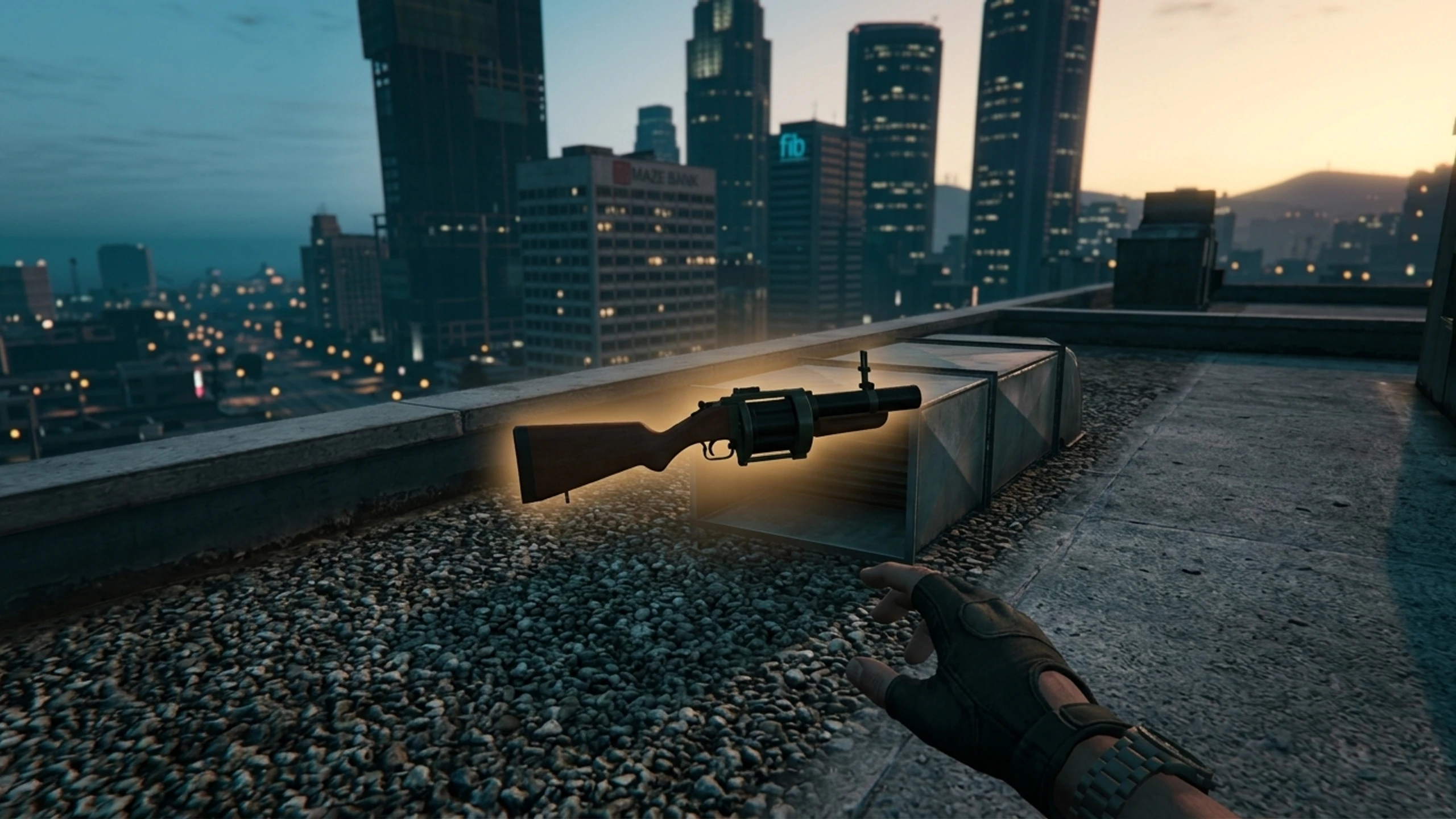 San Andreas Pickups — Pick up old-fashioned weapons