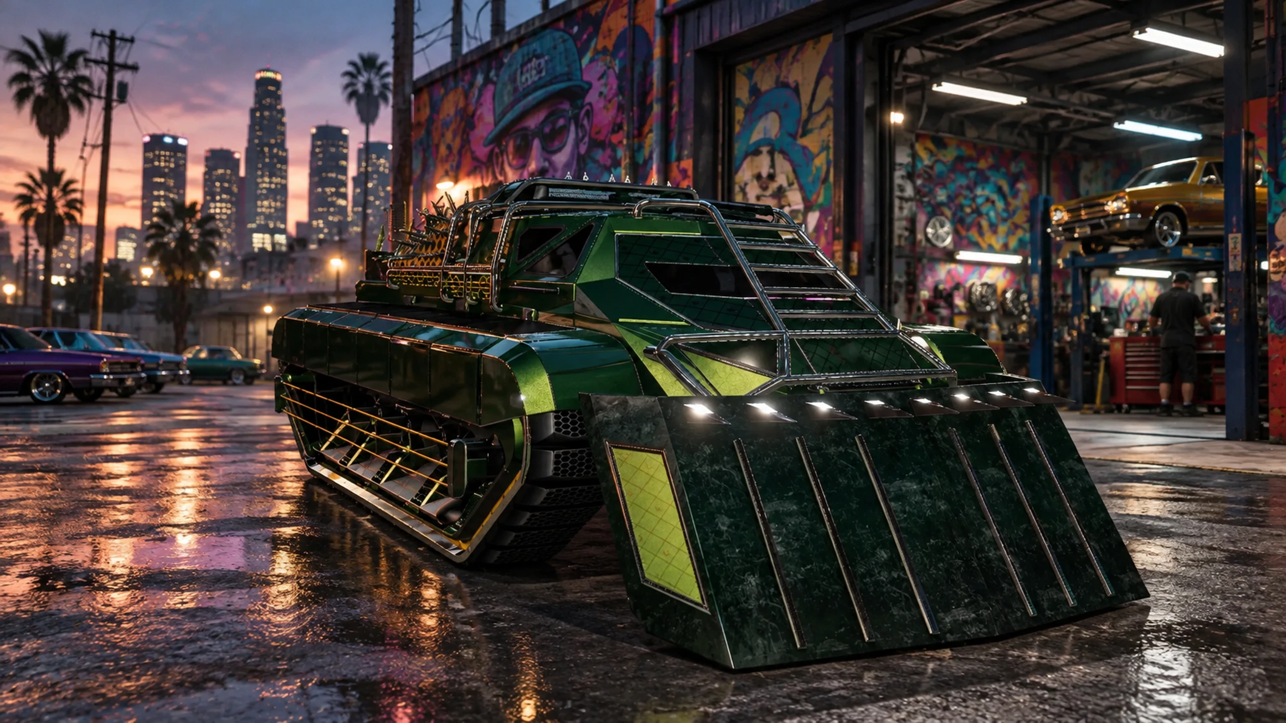 Benny’s Motor Works — Anpassen von Autos im Single Player