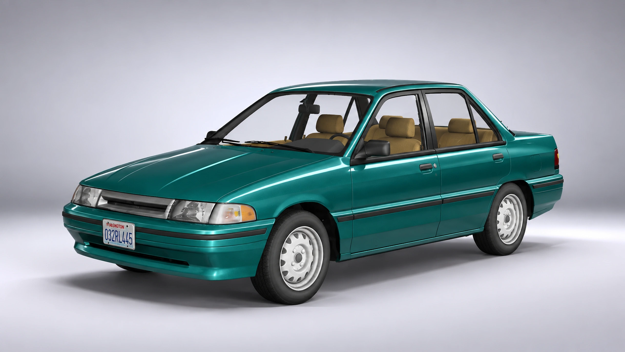 Bấm để xem toàn màn hình 1993 Mercury Tracer Sedan (Steel Wheels)