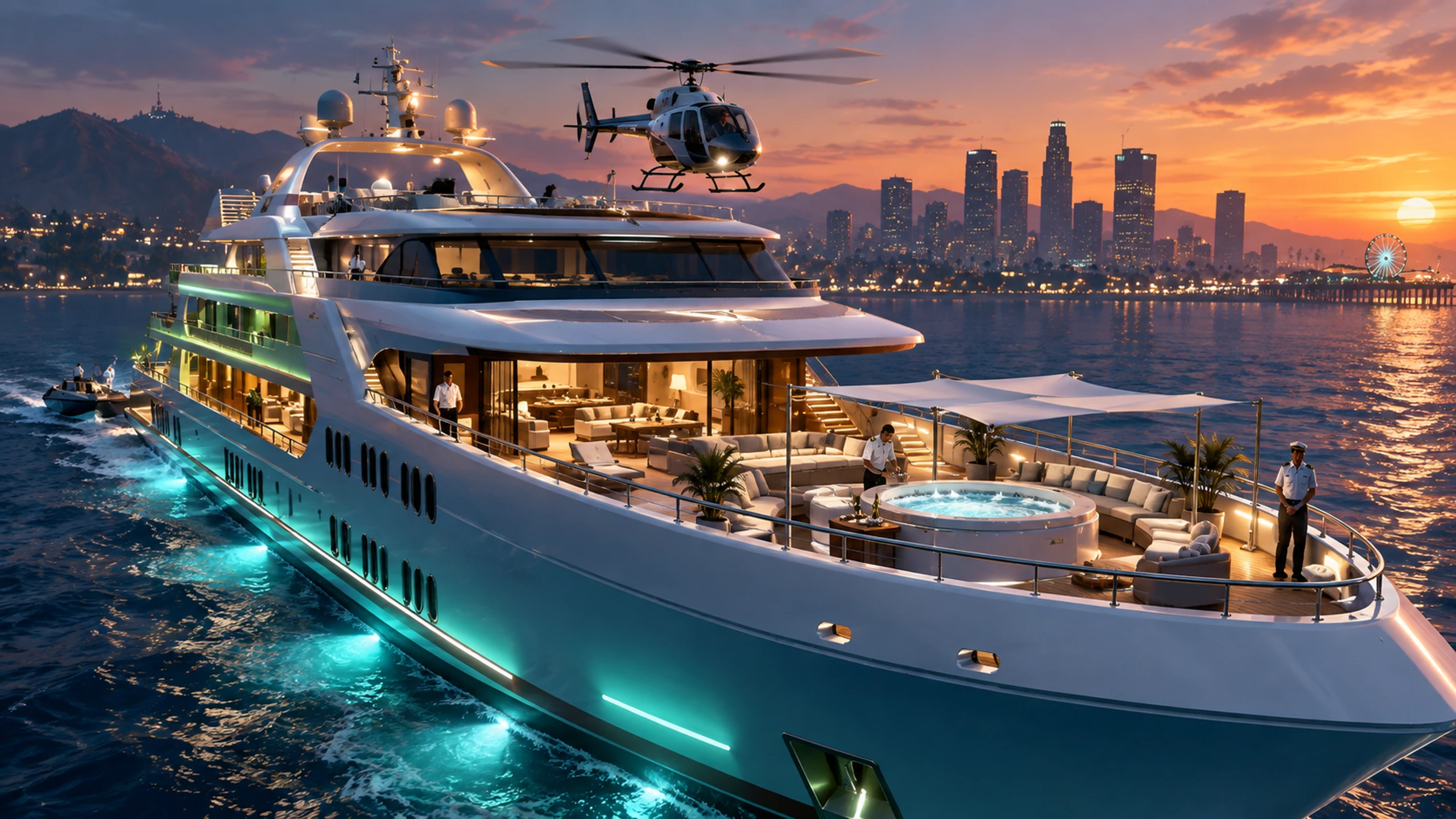 Galaxy Super Yacht — Utiliser un superyacht