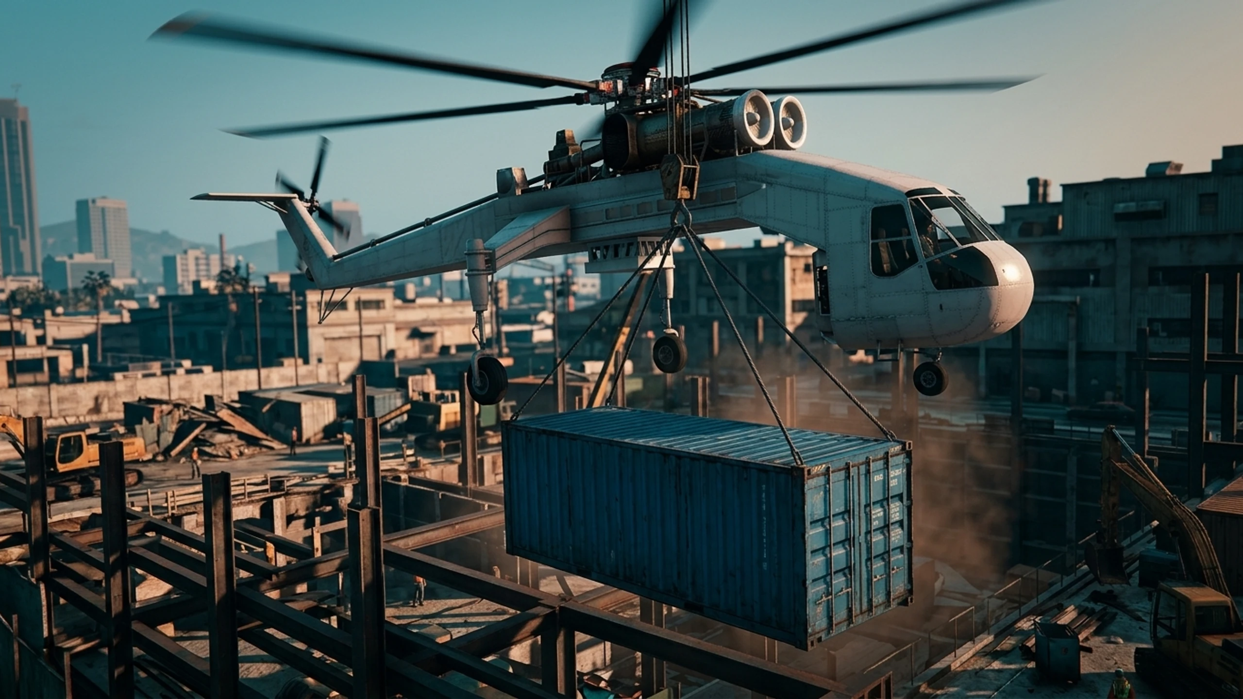 Skylift — Helicopter 게양